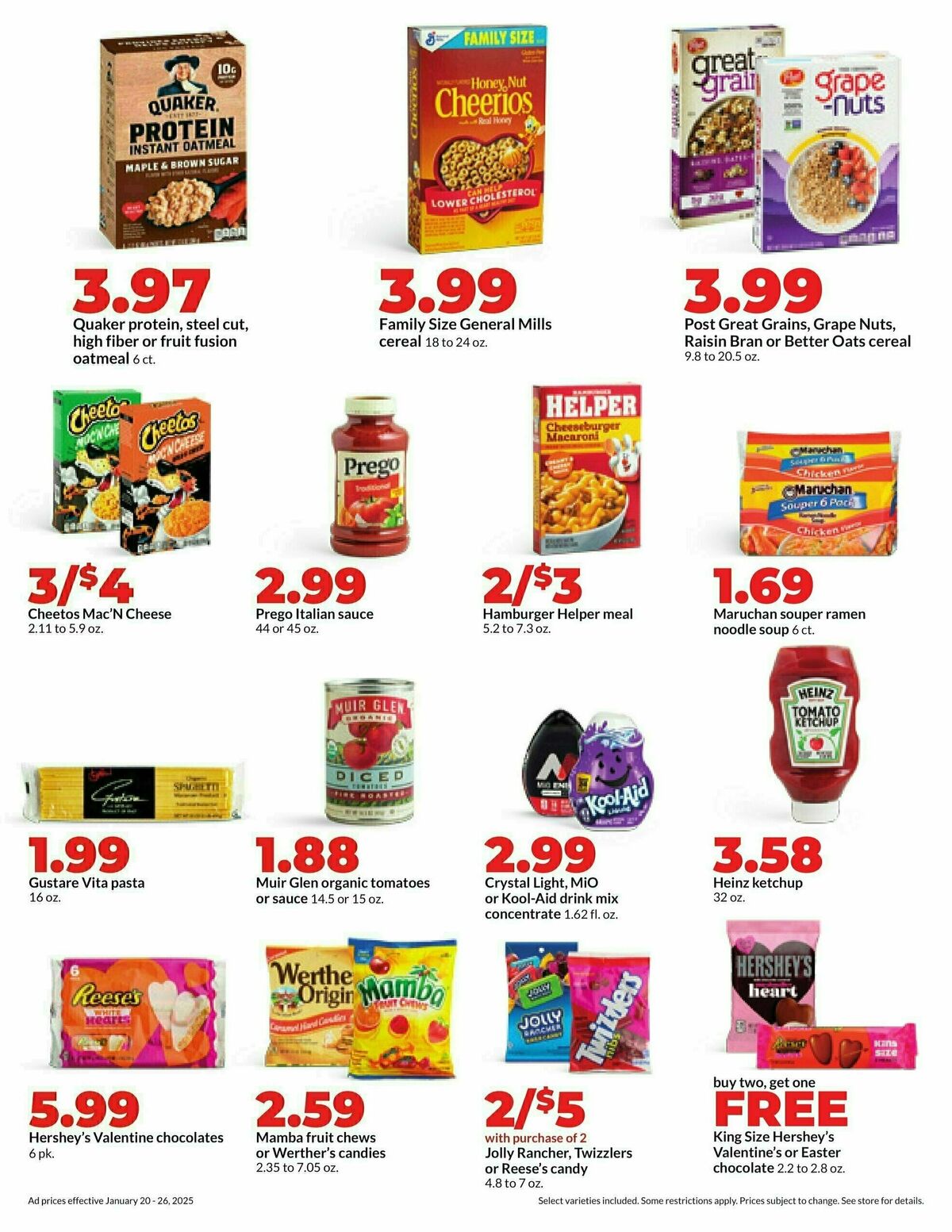Hy-Vee Weekly Ad from January 20