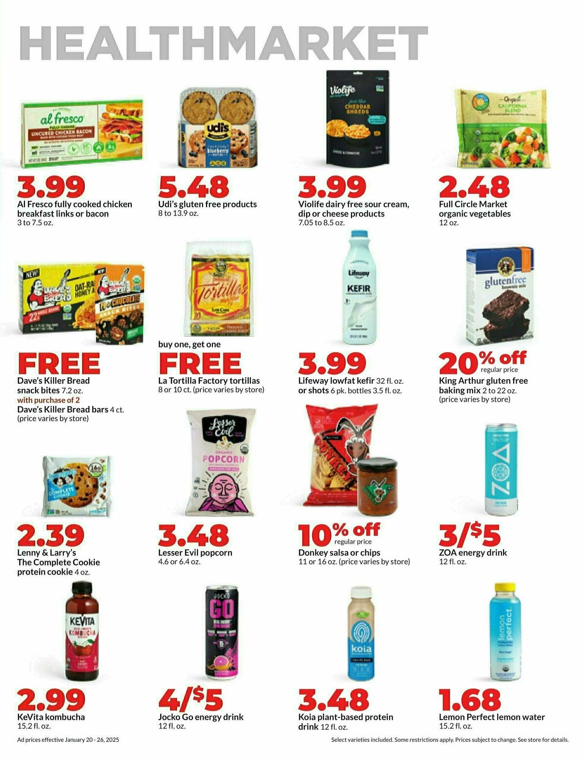 Hy-Vee Weekly Ad from January 20