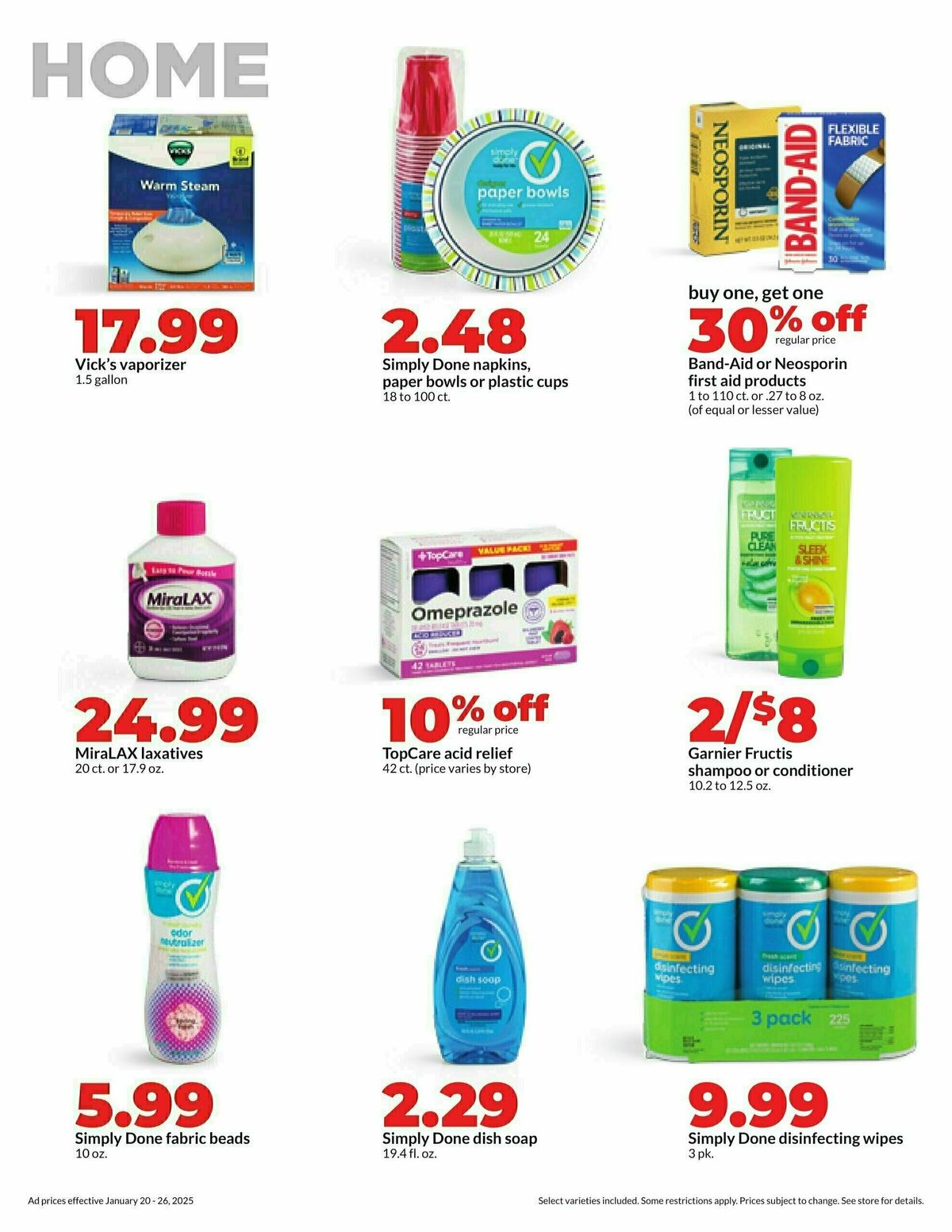 Hy-Vee Weekly Ad from January 20