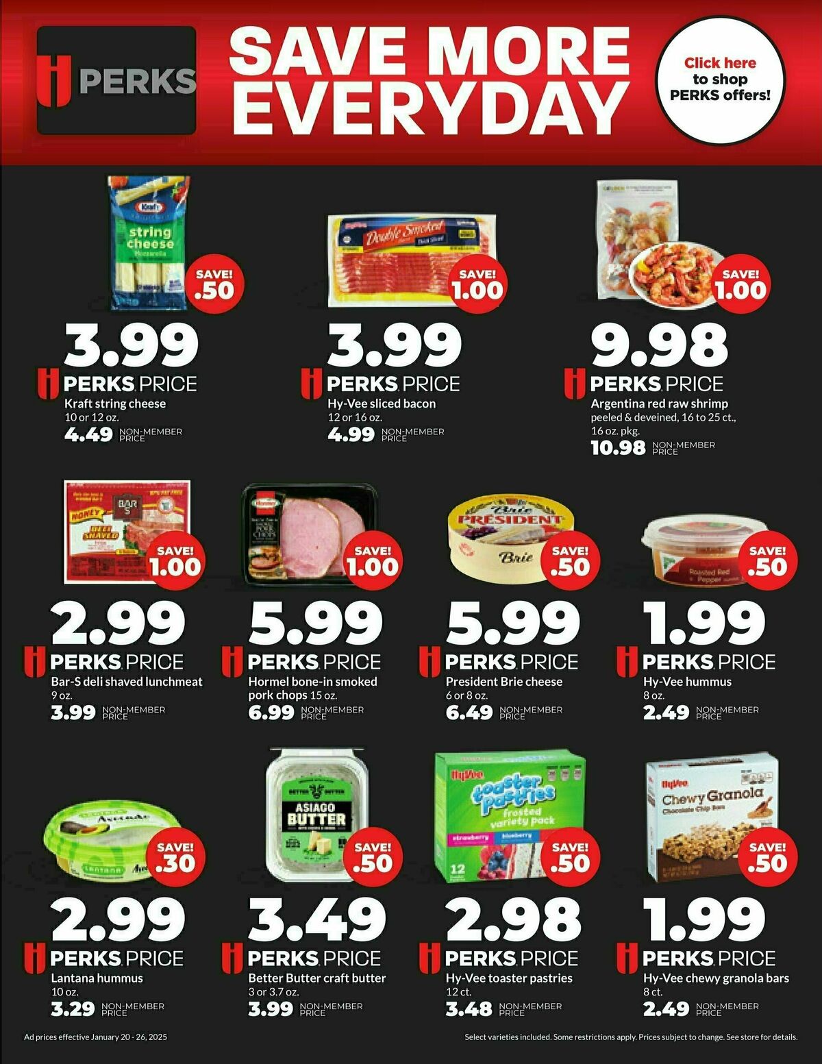 Hy-Vee Weekly Ad from January 20
