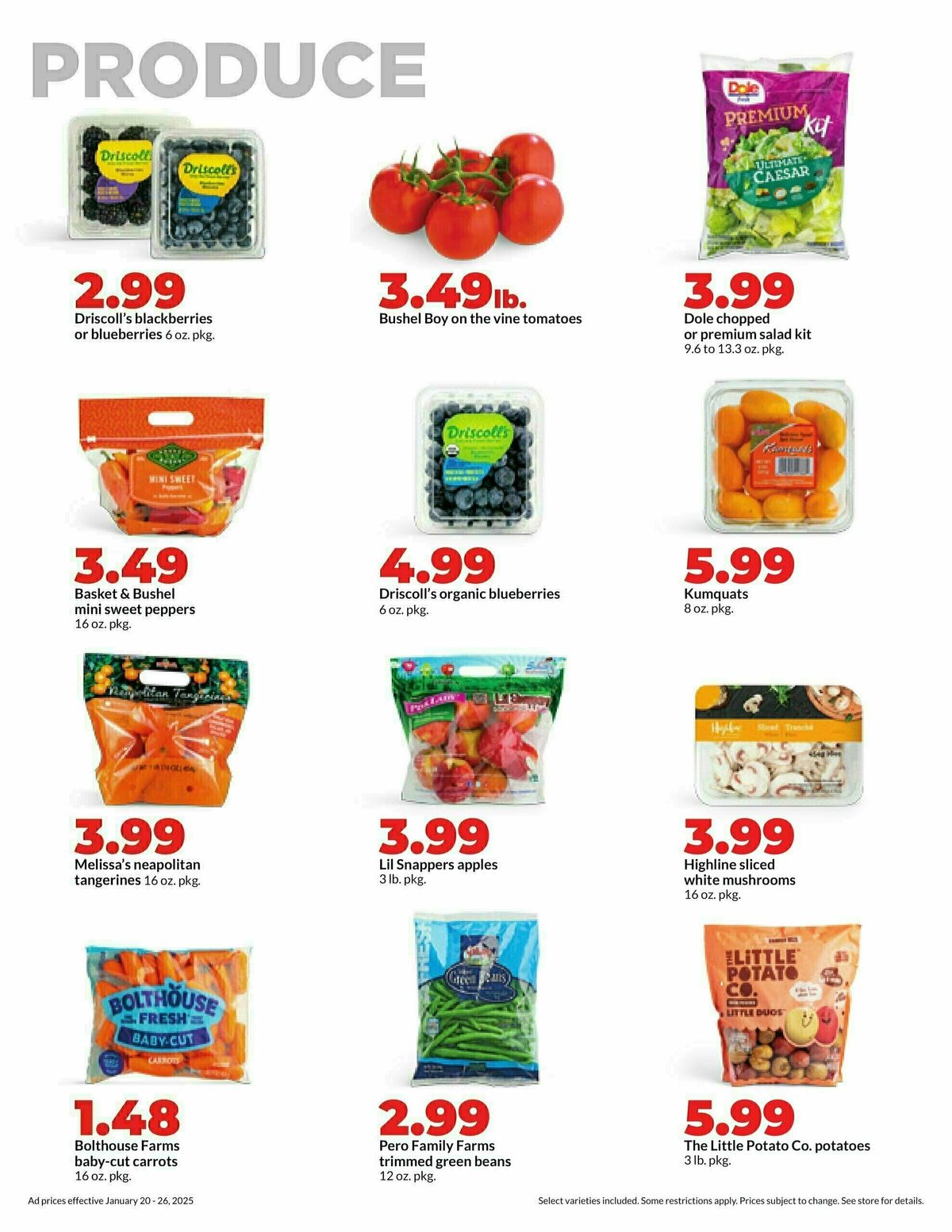 Hy-Vee Weekly Ad from January 20