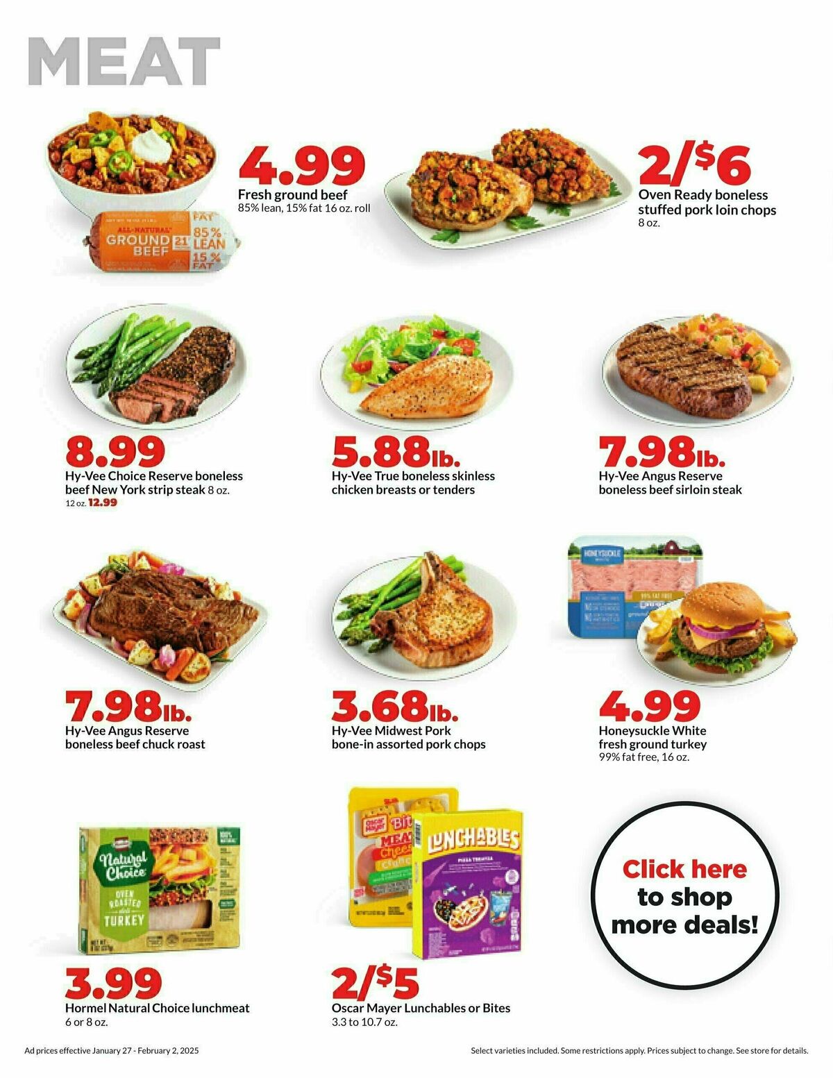 Hy-Vee Weekly Ad from January 27