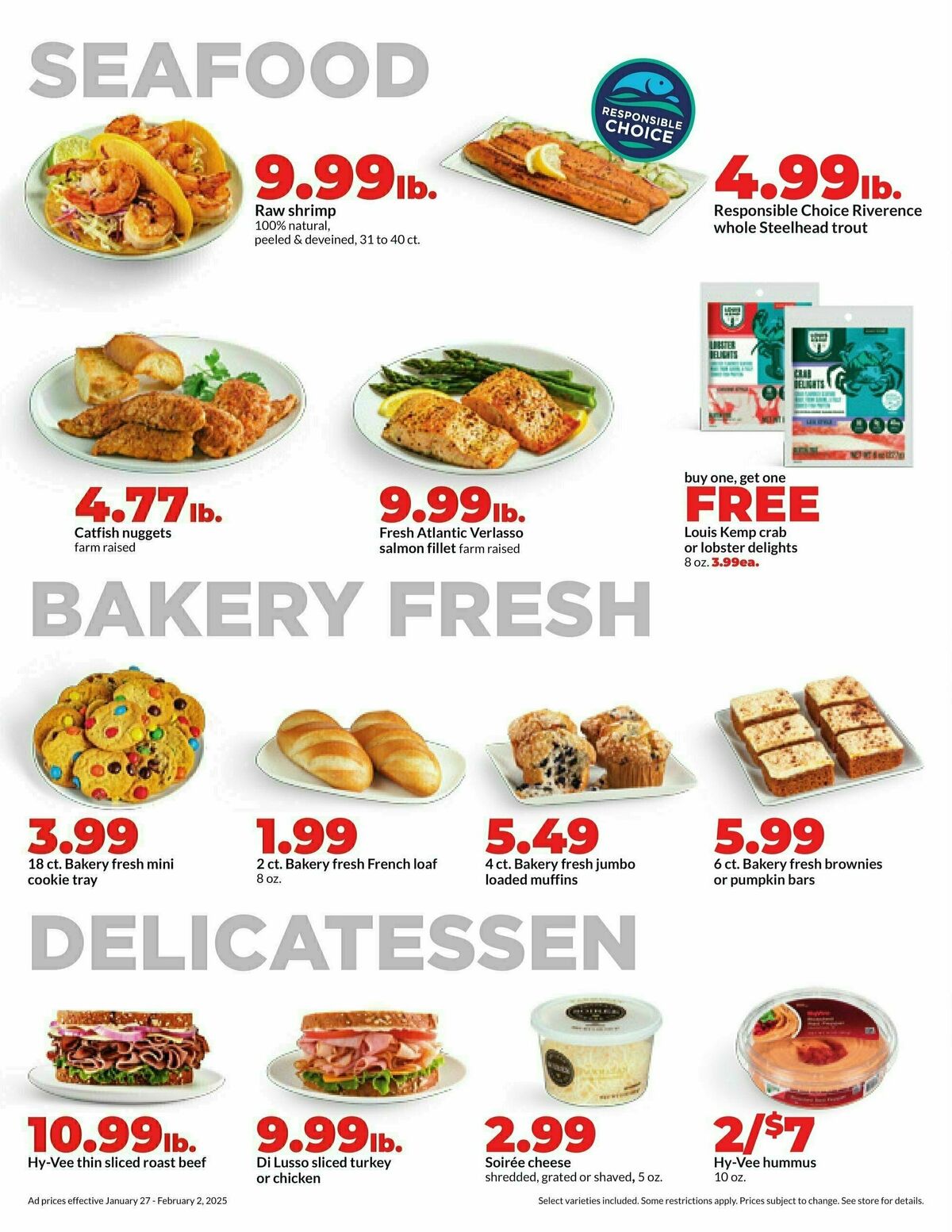 Hy-Vee Weekly Ad from January 27