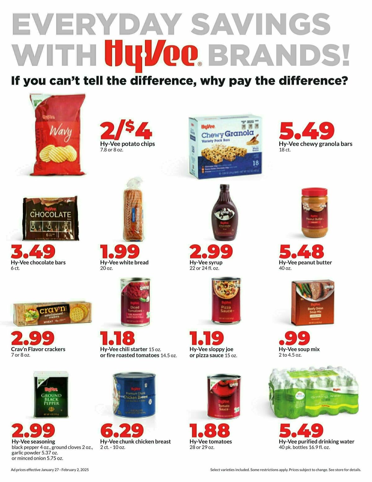 Hy-Vee Weekly Ad from January 27