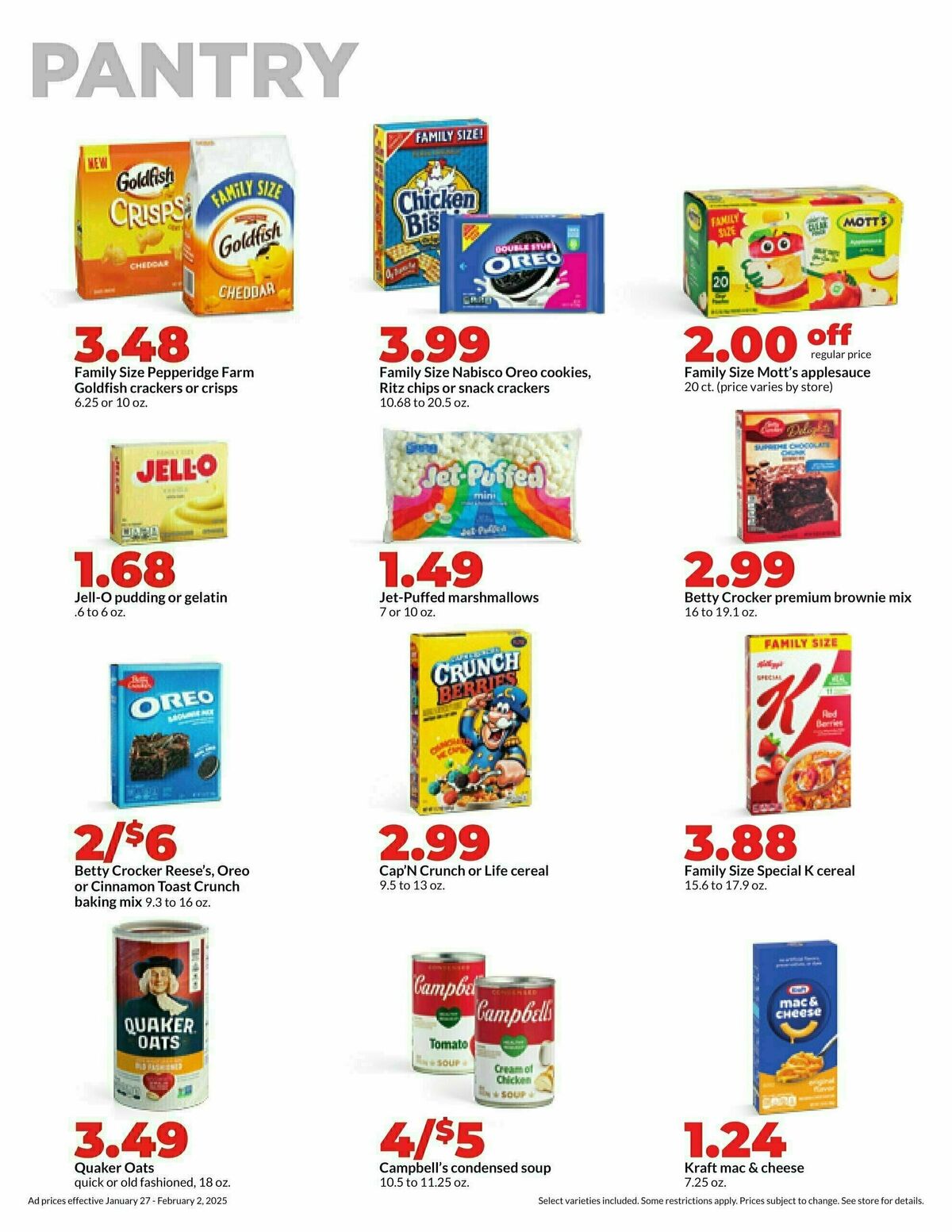 Hy-Vee Weekly Ad from January 27