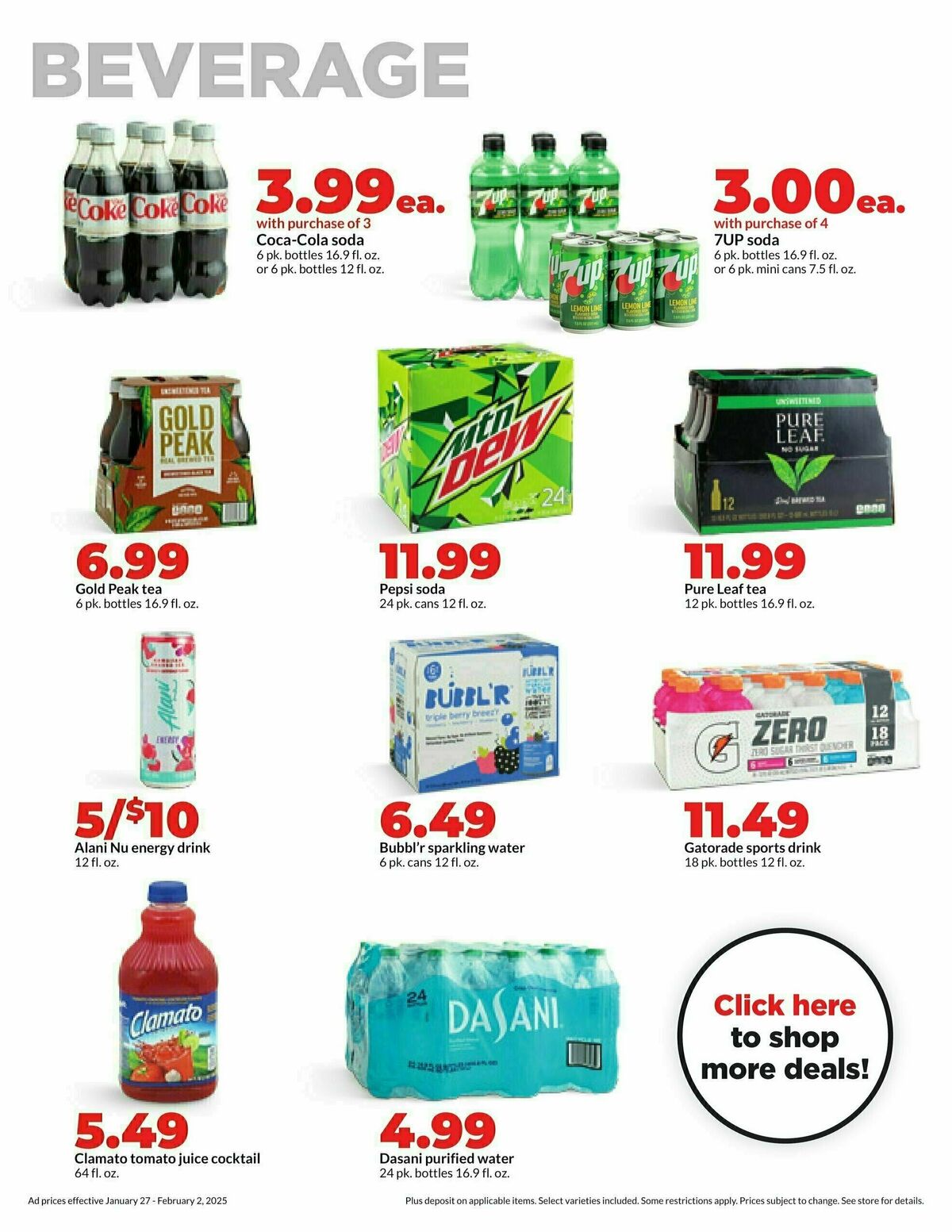 Hy-Vee Weekly Ad from January 27