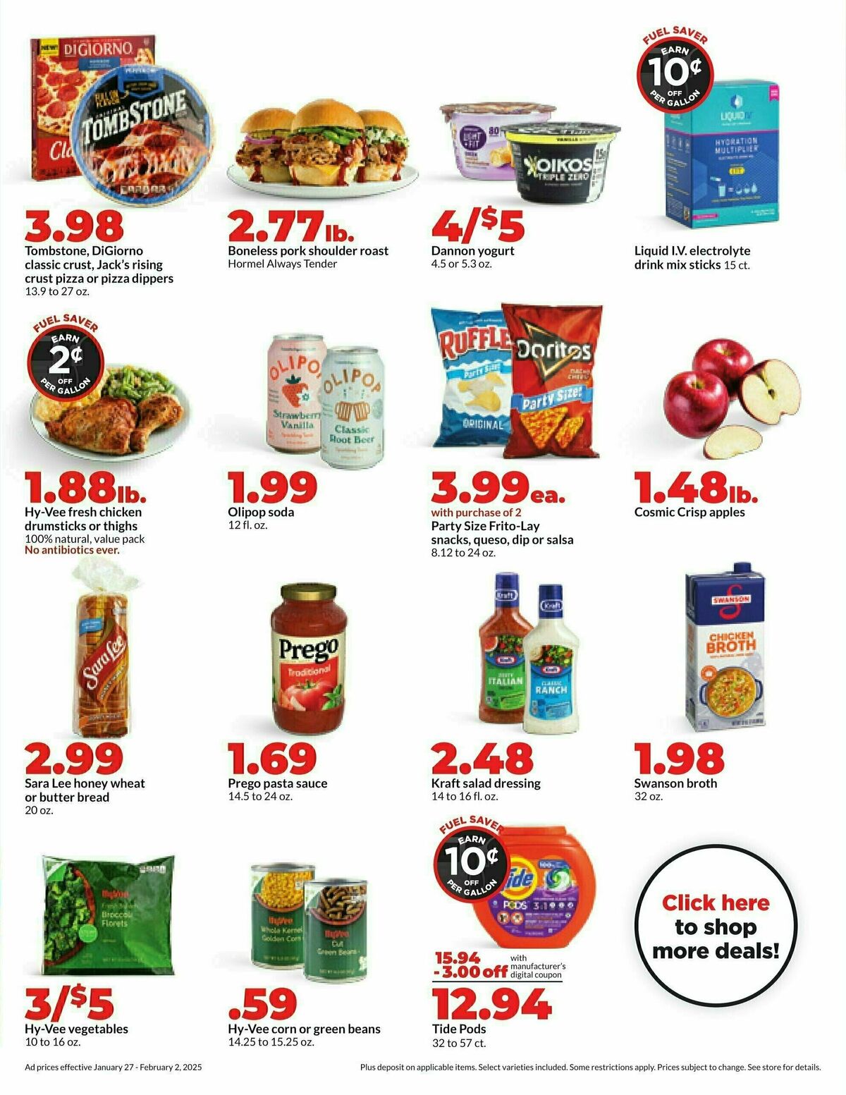 Hy-Vee Weekly Ad from January 27