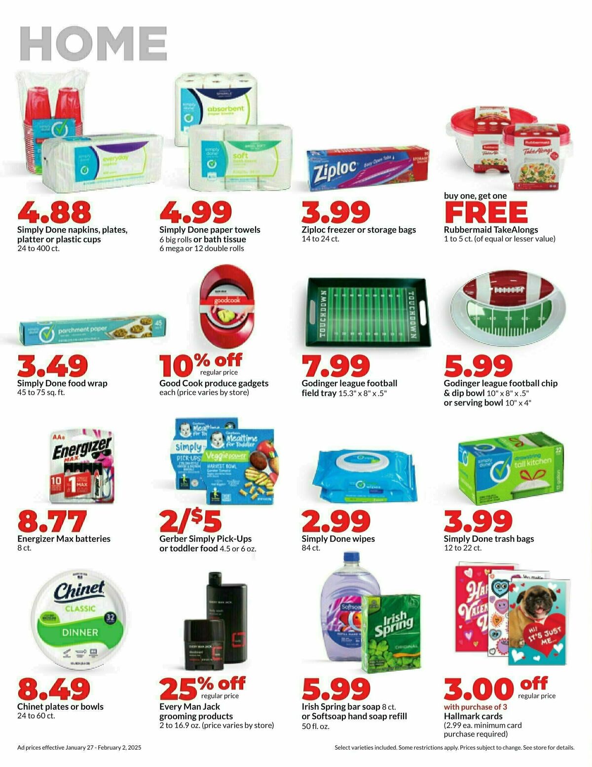 Hy-Vee Weekly Ad from January 27