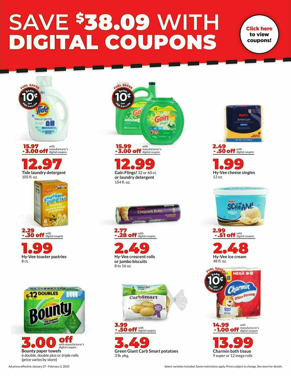 Hy-Vee Weekly Ad from January 27