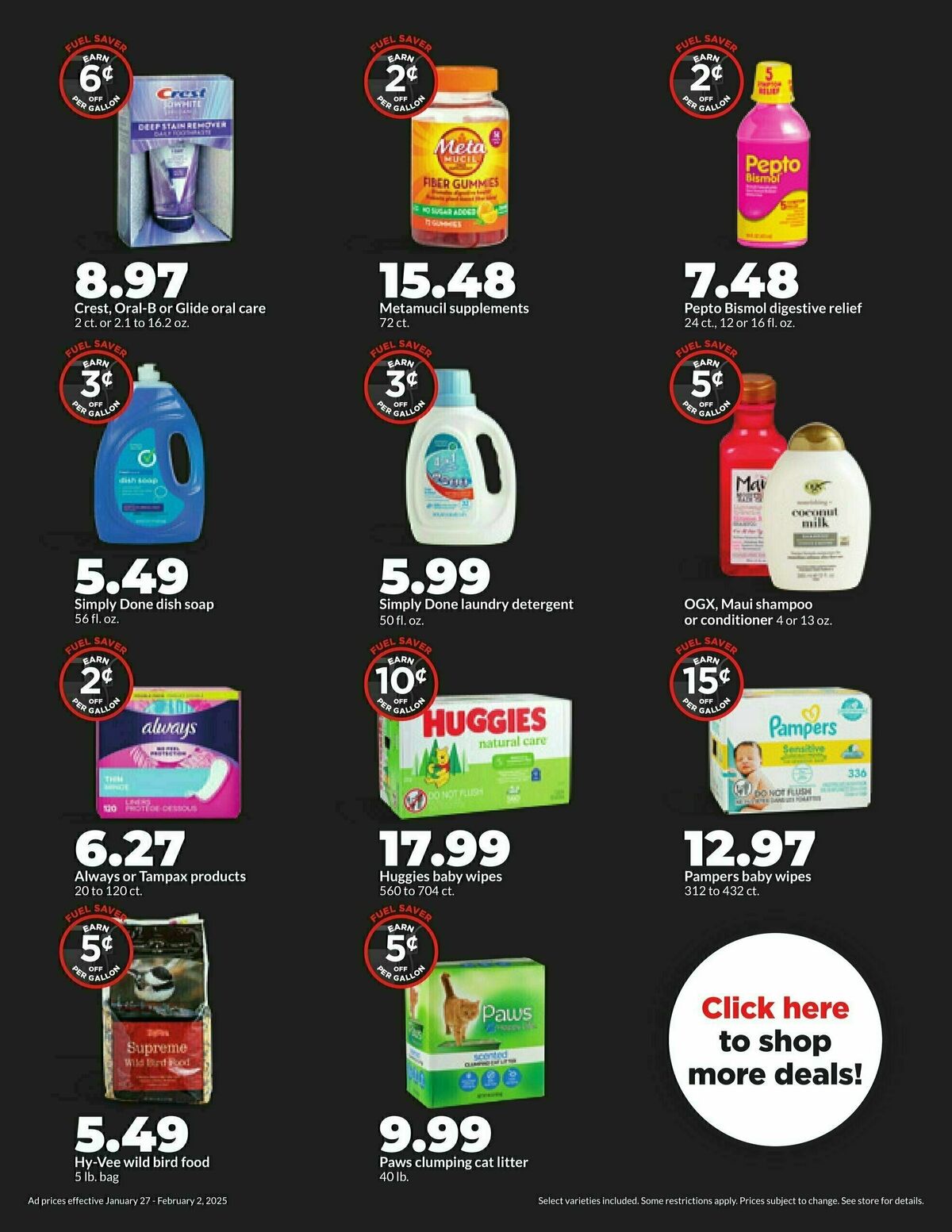 Hy-Vee Weekly Ad from January 27
