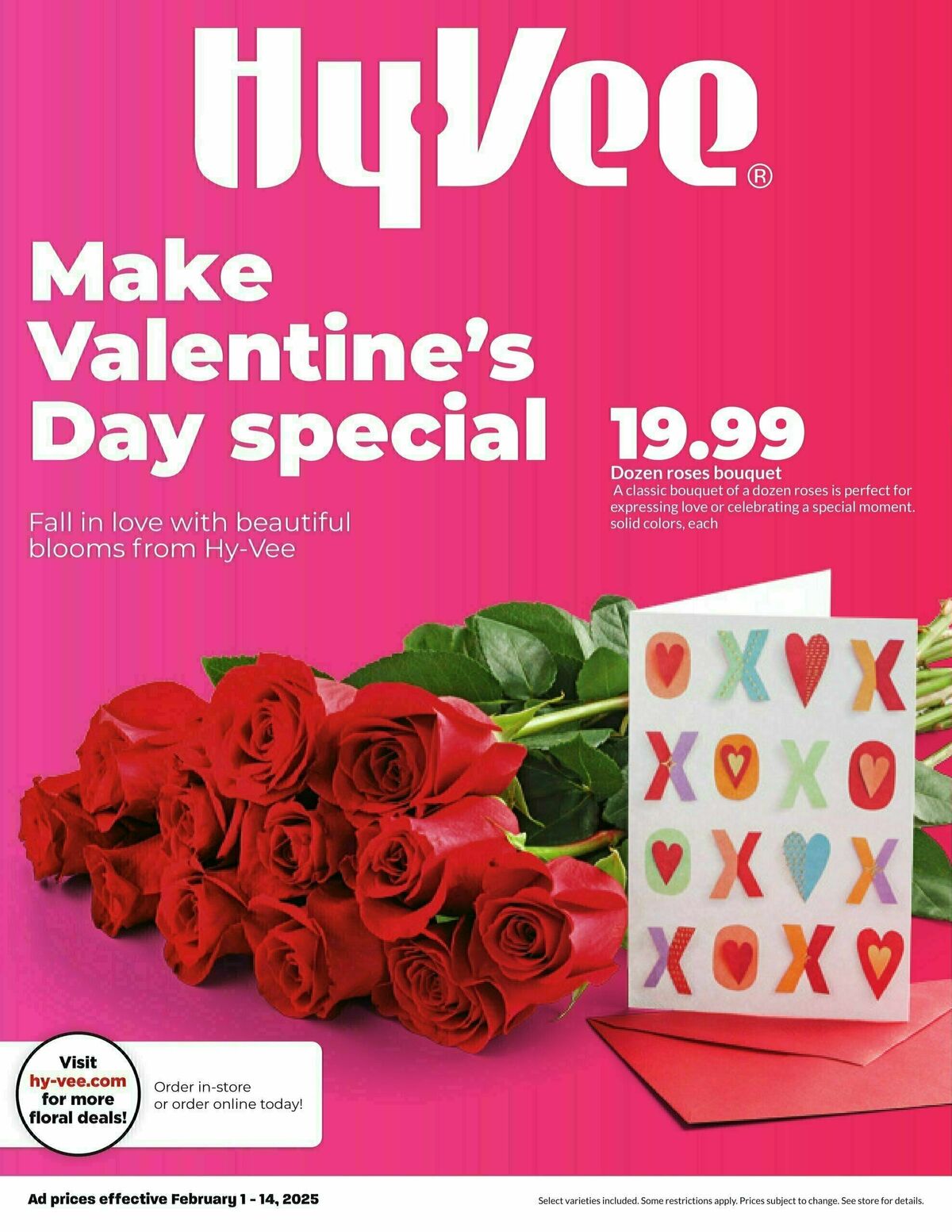 Hy-Vee Valentine Sale Weekly Ad from February 1