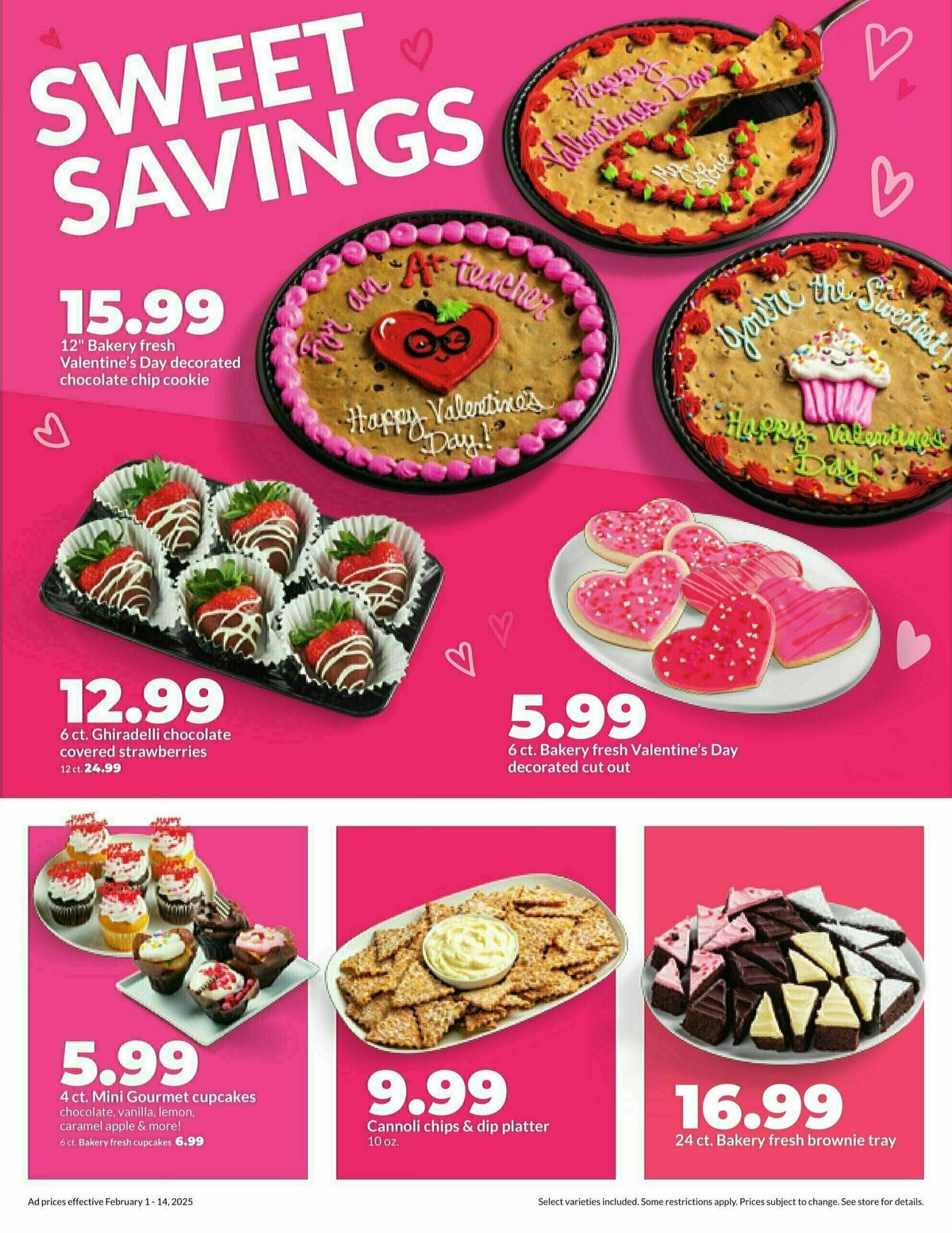 Hy-Vee Valentine Sale Weekly Ad from February 1