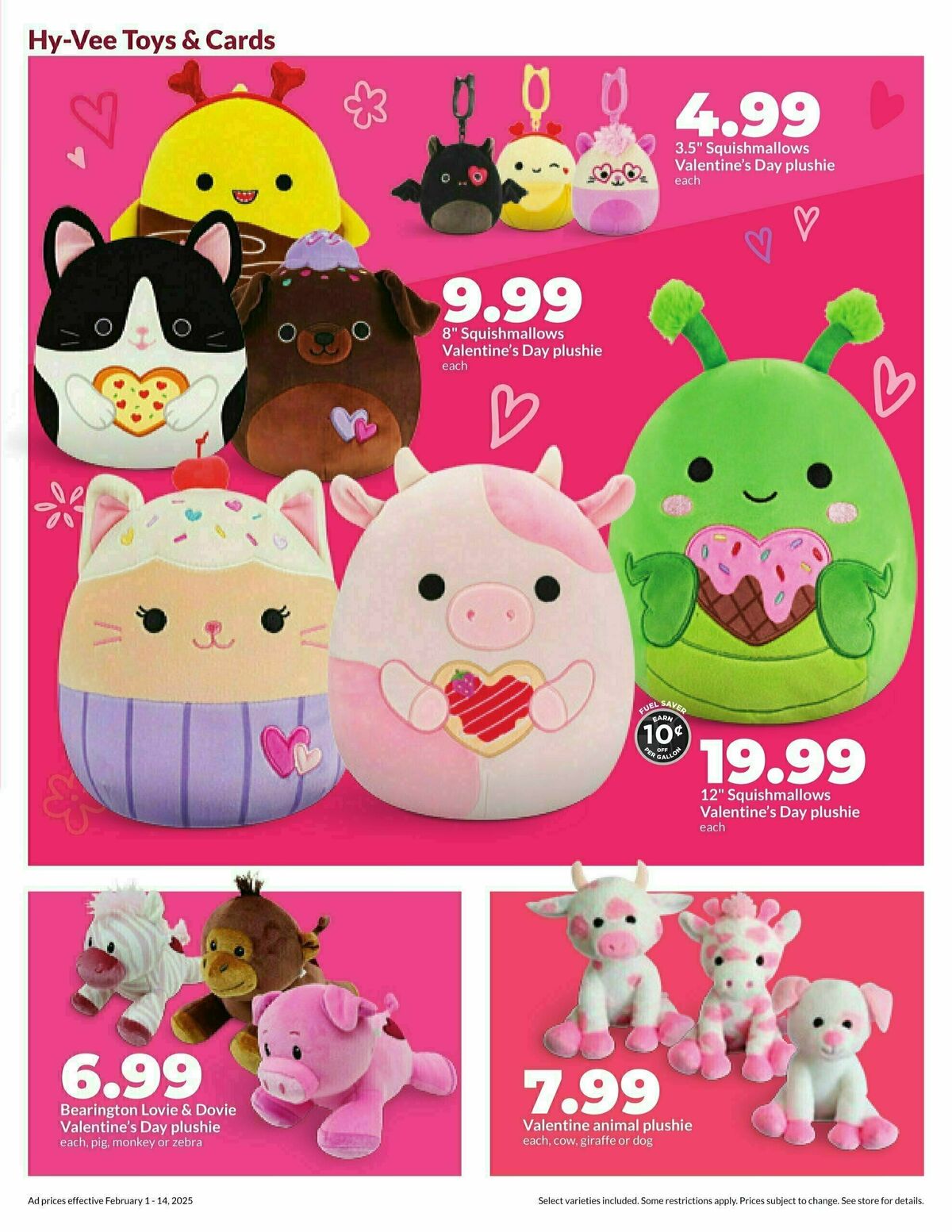 Hy-Vee Valentine Sale Weekly Ad from February 1