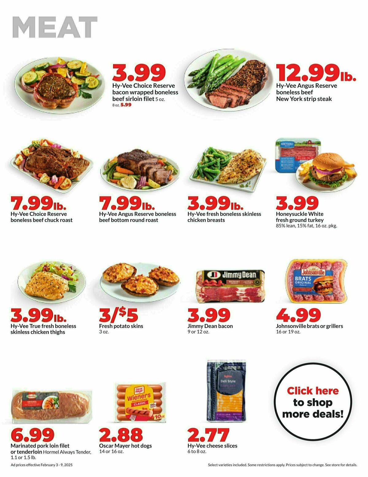 Hy-Vee Weekly Ad from February 3