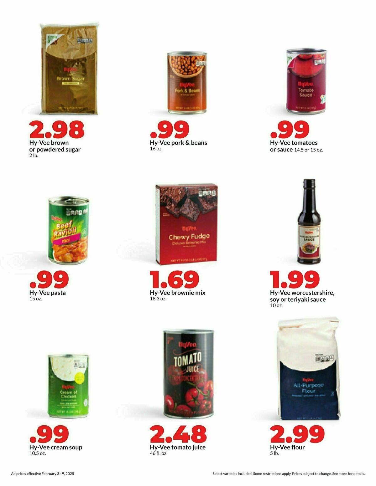Hy-Vee Weekly Ad from February 3