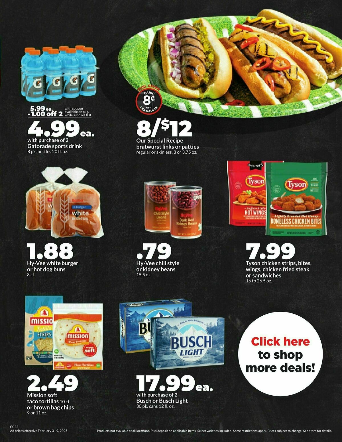 Hy-Vee Weekly Ad from February 3