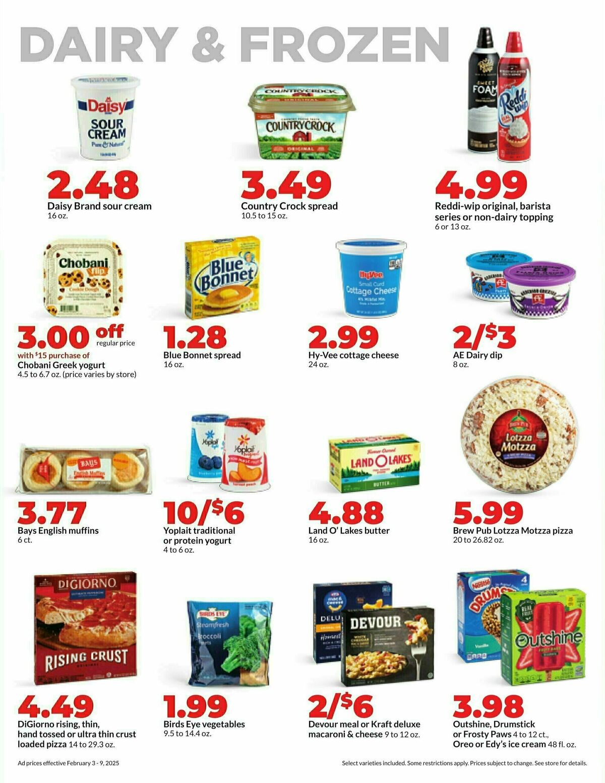 Hy-Vee Weekly Ad from February 3