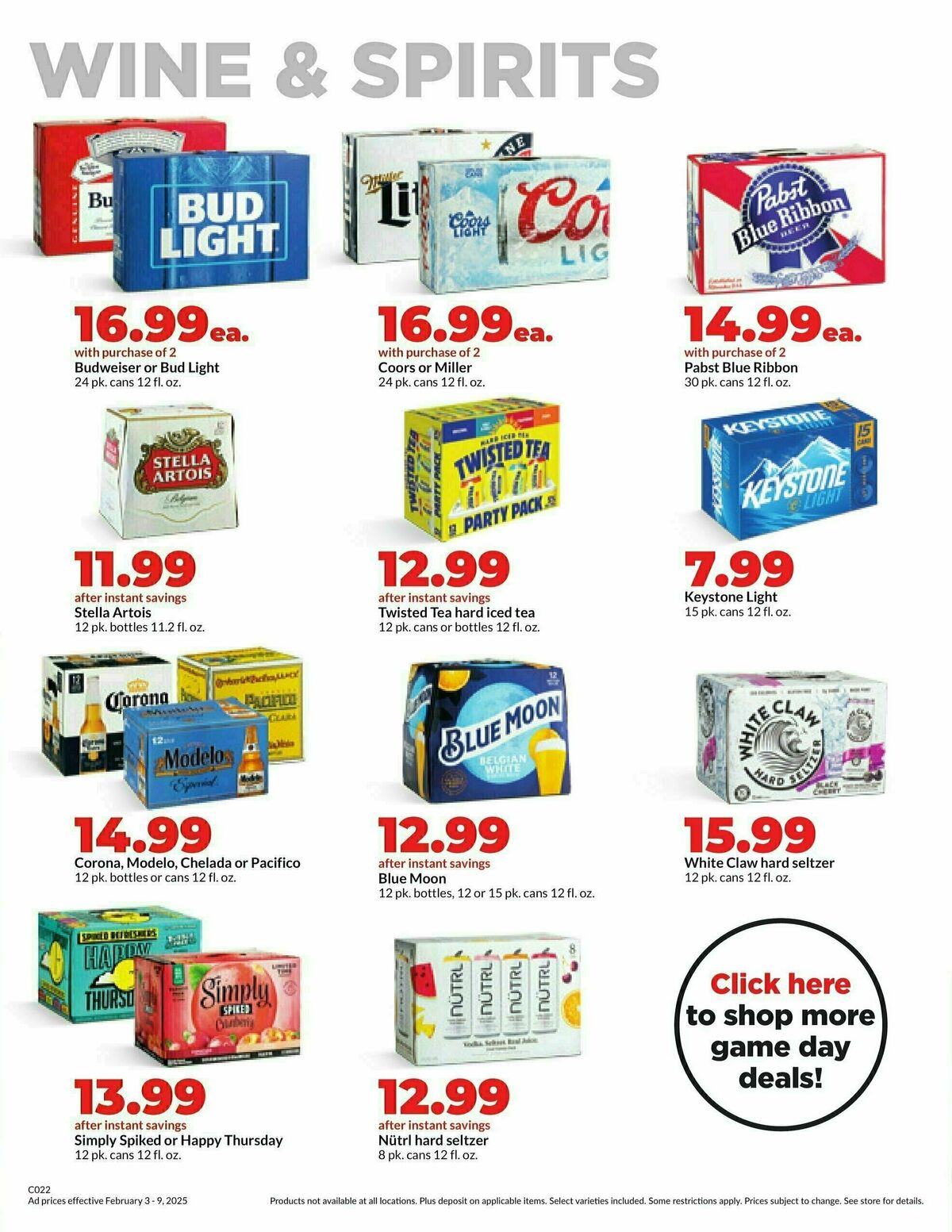 Hy-Vee Weekly Ad from February 3