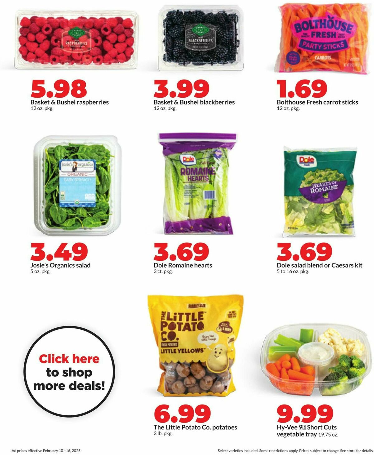 Hy-Vee Weekly Ad from February 10