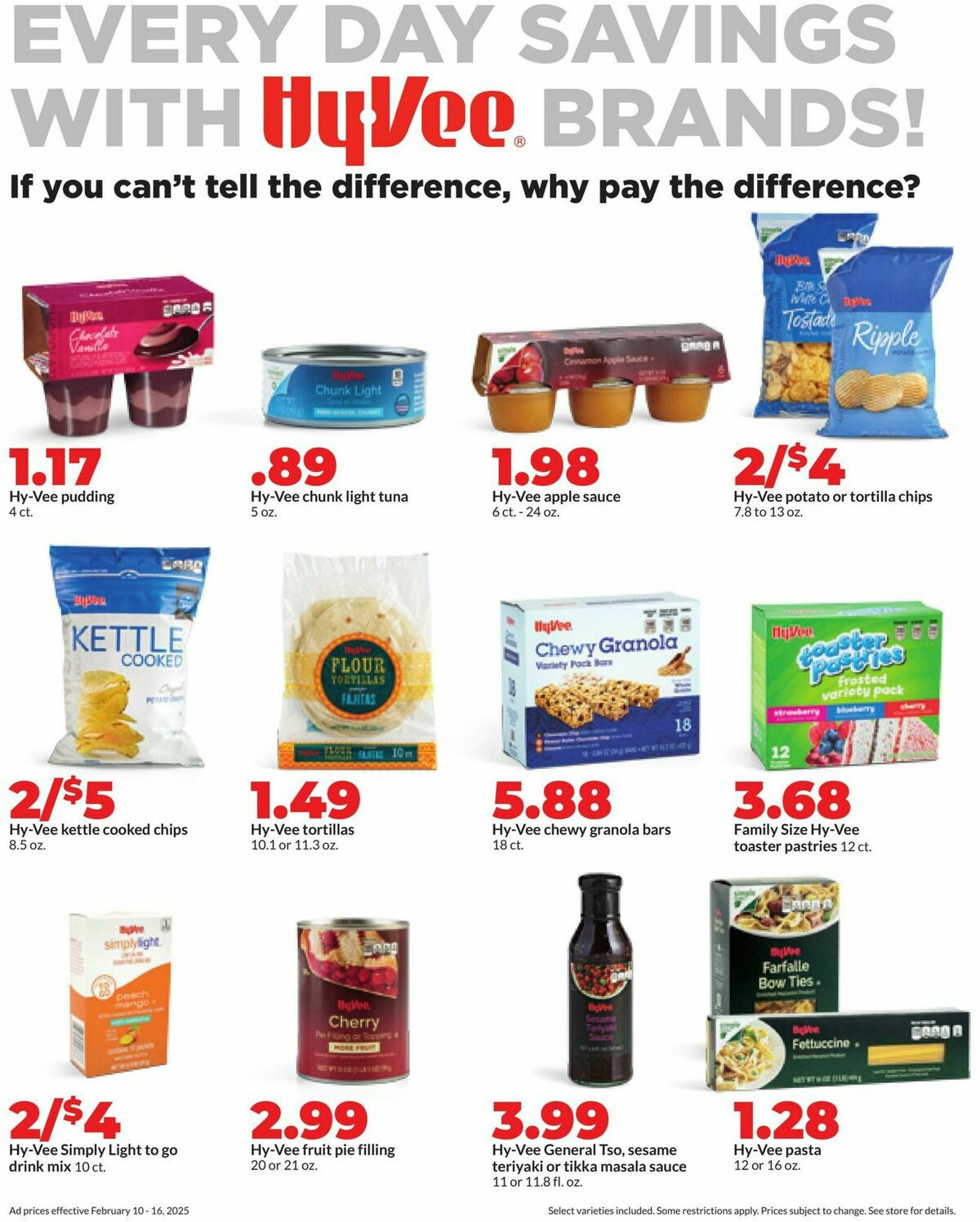 Hy-Vee Weekly Ad from February 10