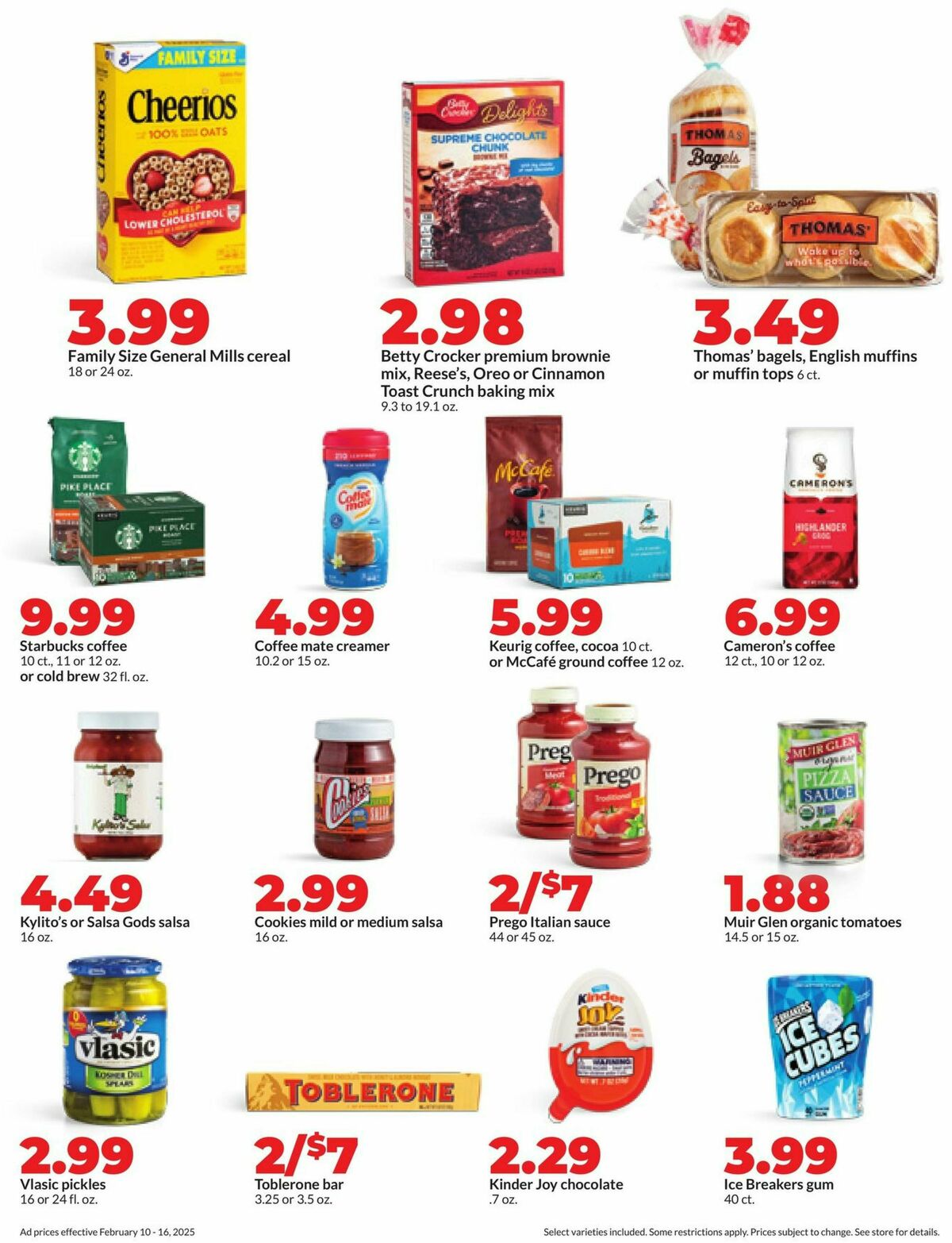 Hy-Vee Weekly Ad from February 10