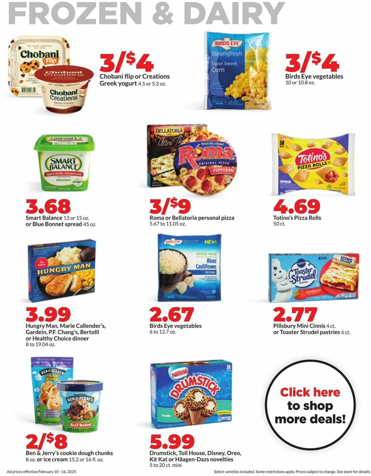 Hy-Vee Weekly Ad from February 10