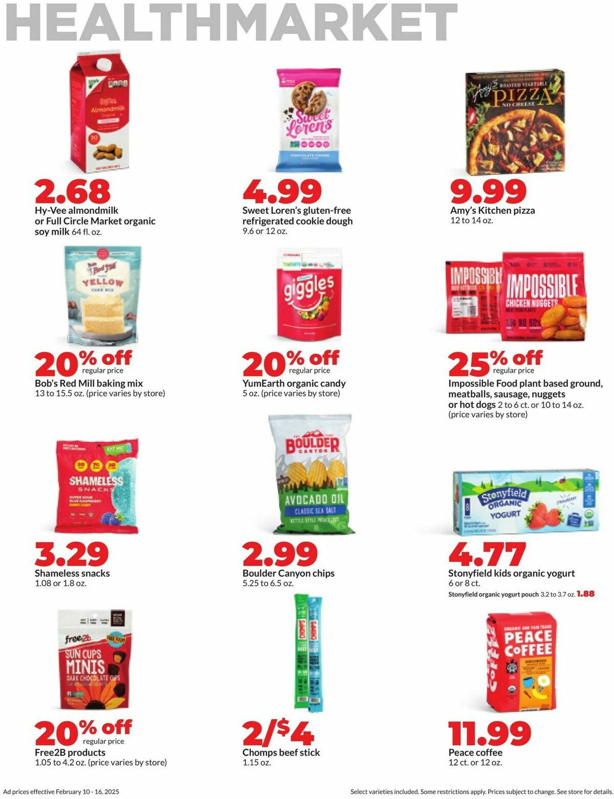 Hy-Vee Weekly Ad from February 10