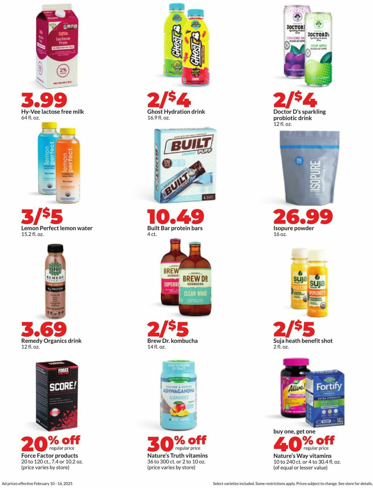 Hy-Vee Weekly Ad from February 10