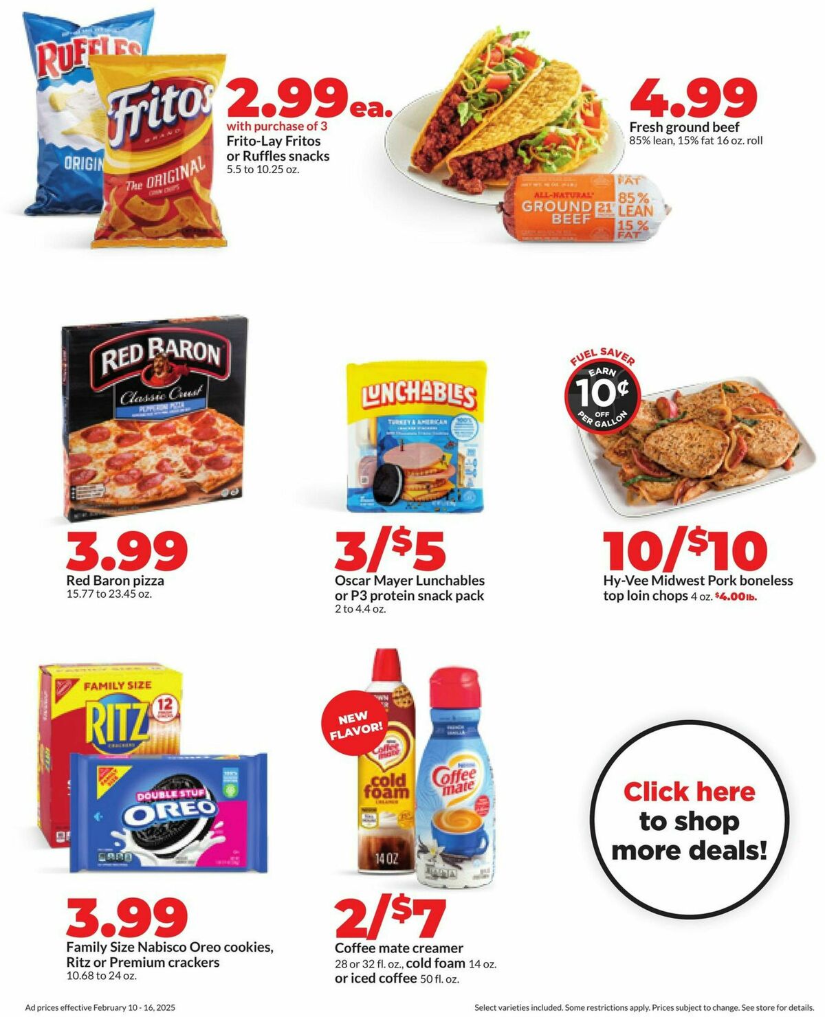 Hy-Vee Weekly Ad from February 10