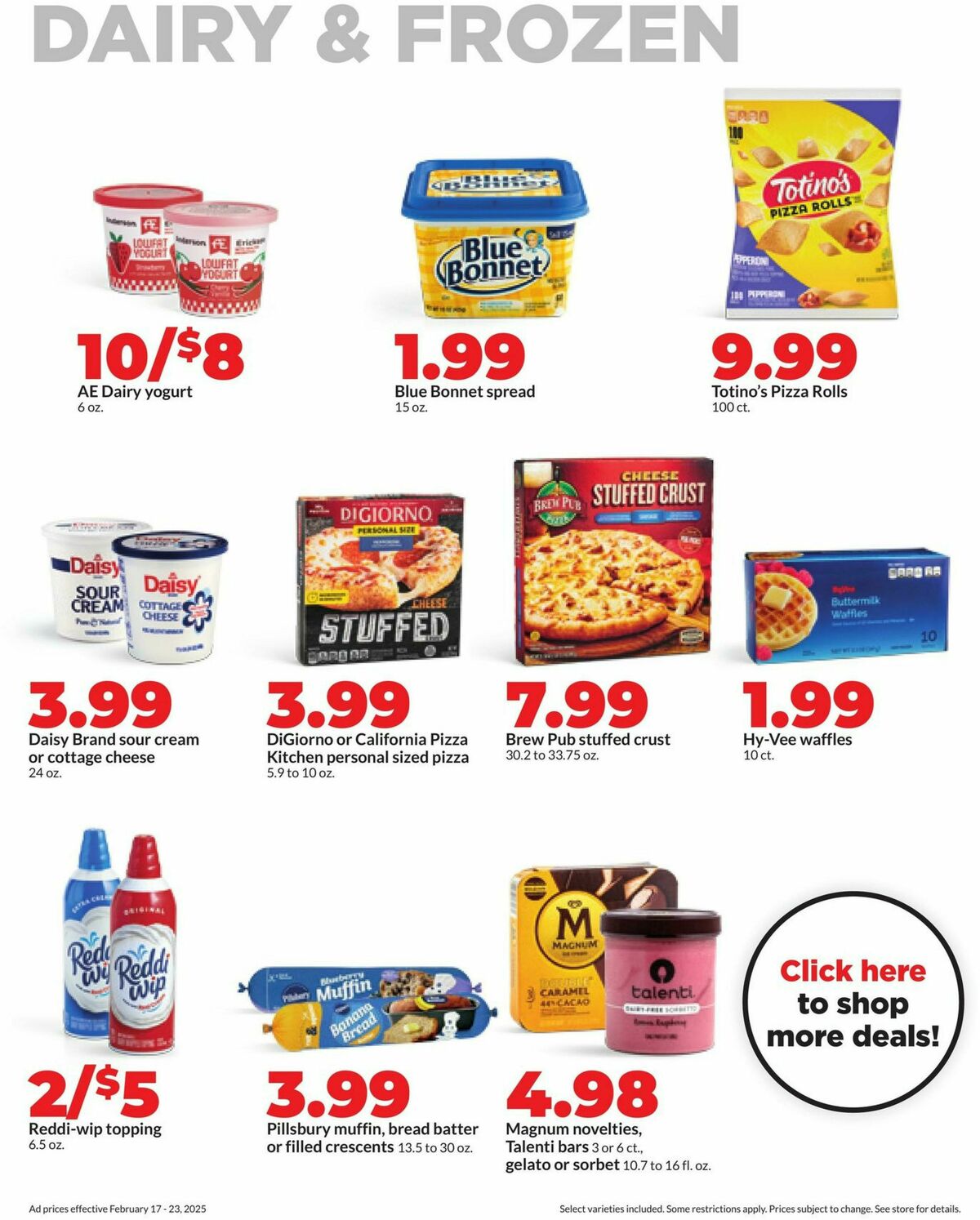 Hy-Vee Weekly Ad from February 17