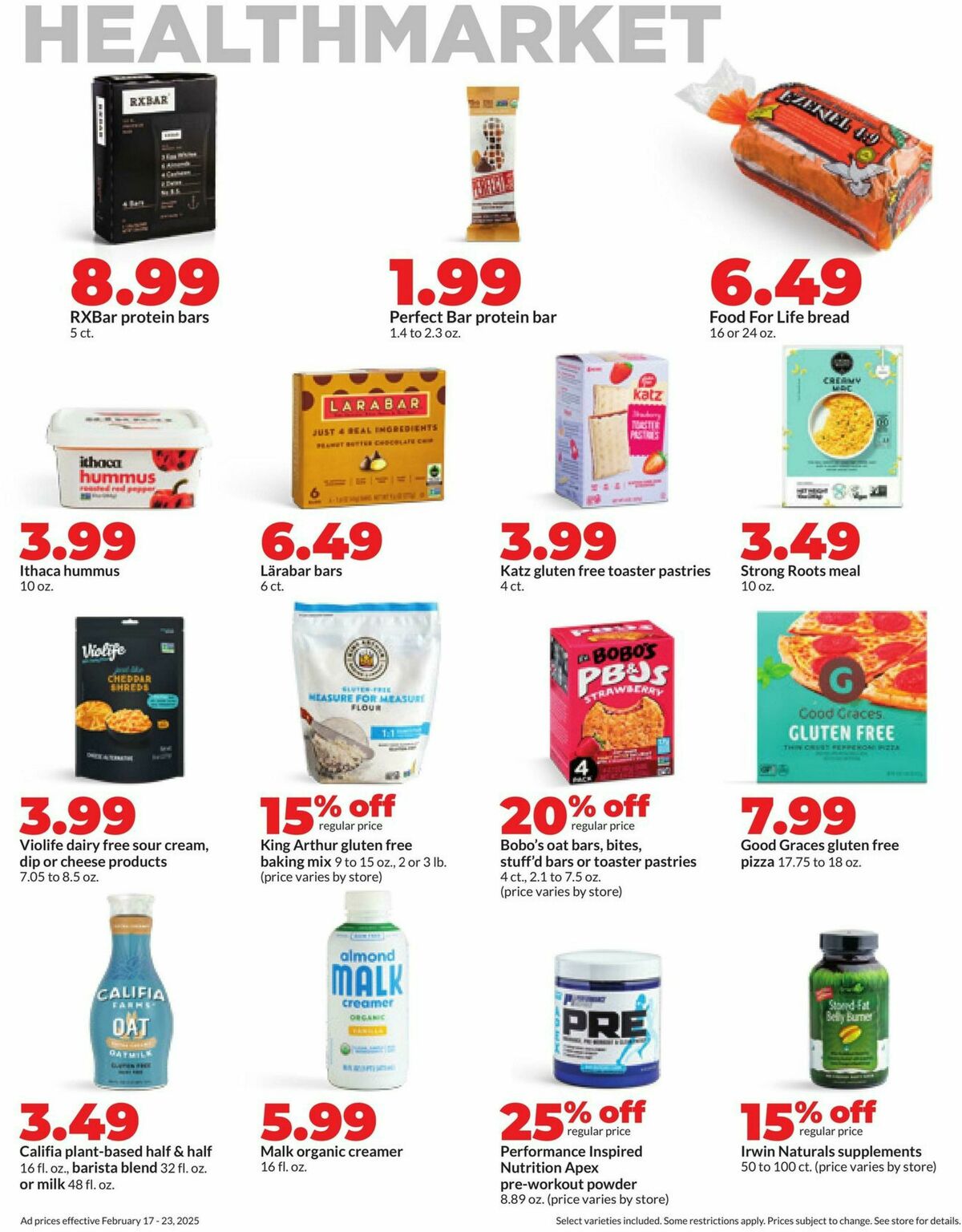 Hy-Vee Weekly Ad from February 17