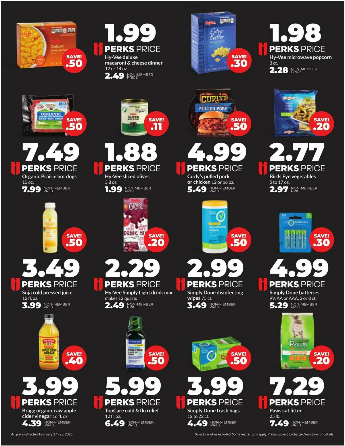 Hy-Vee Weekly Ad from February 17