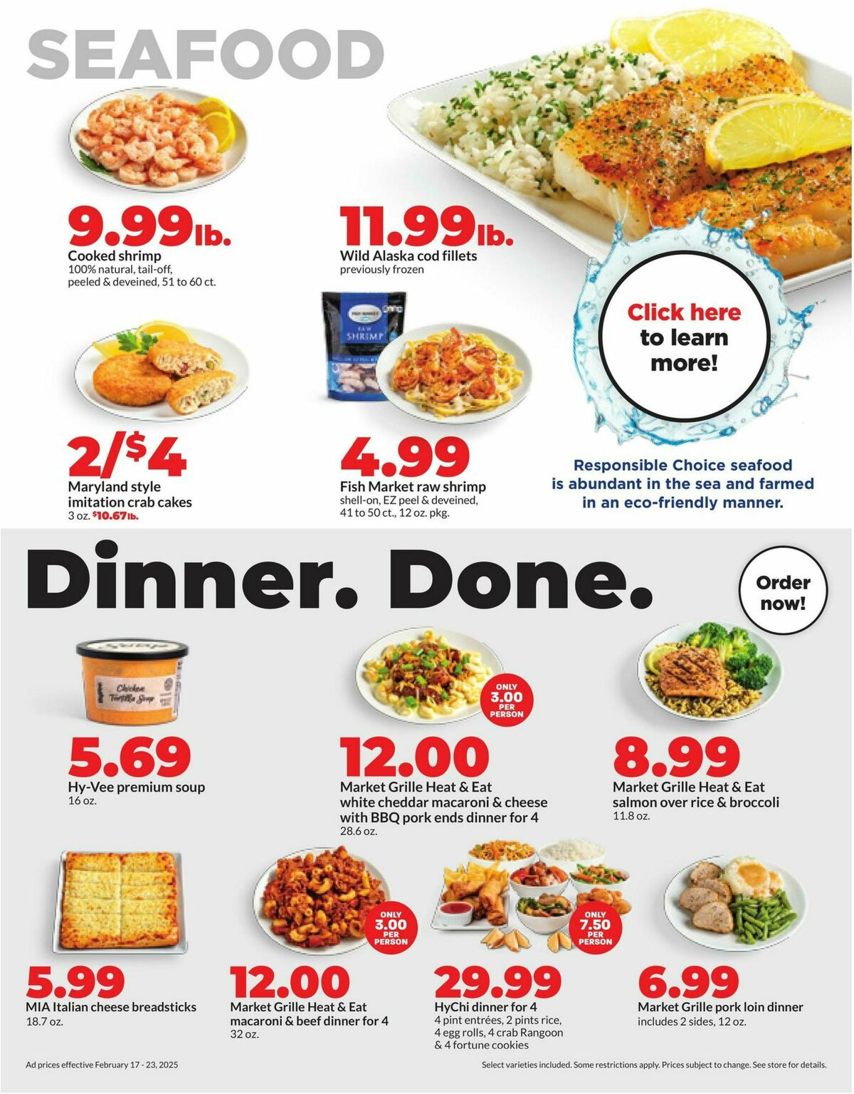 Hy-Vee Weekly Ad from February 17