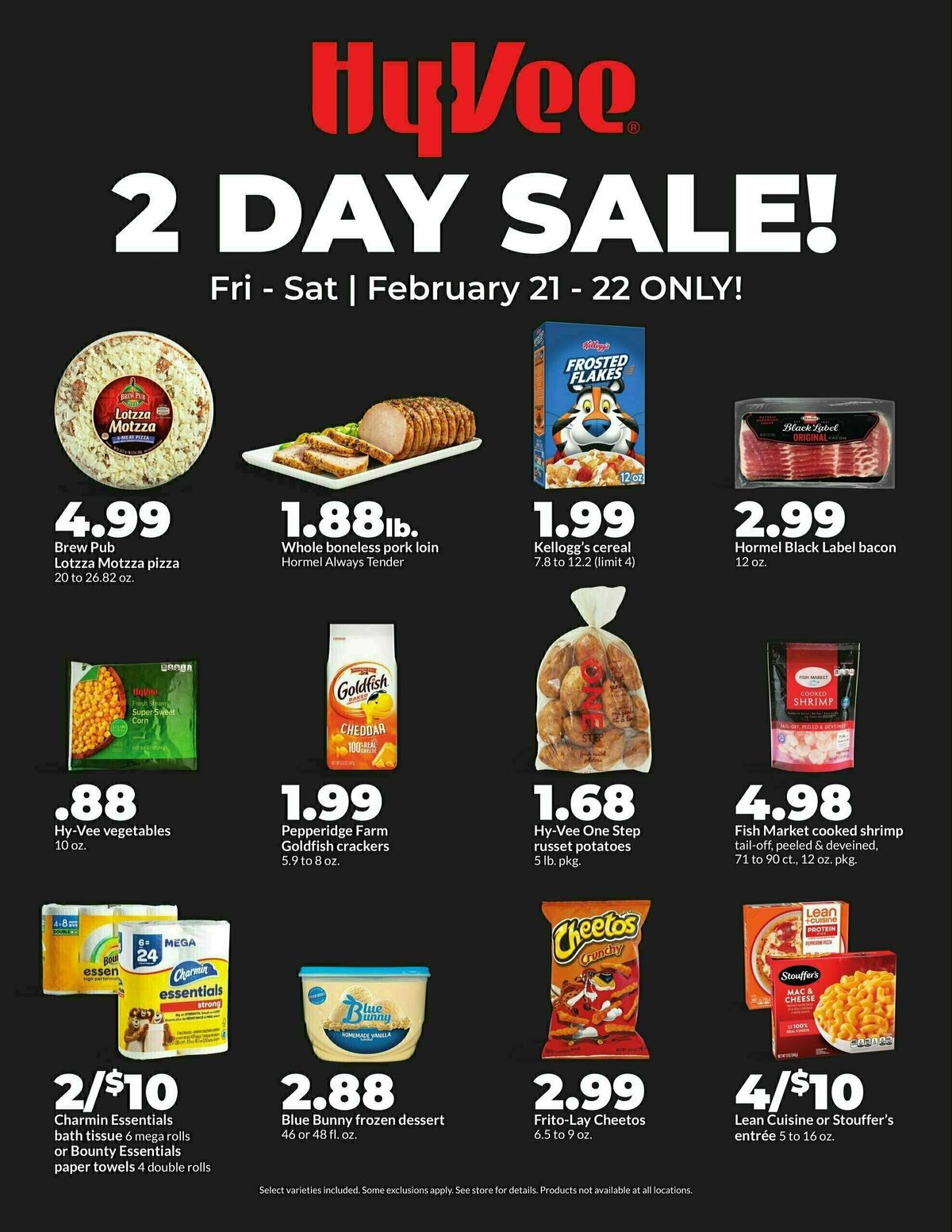 Hy-Vee 2 Day Sale Weekly Ad from February 21