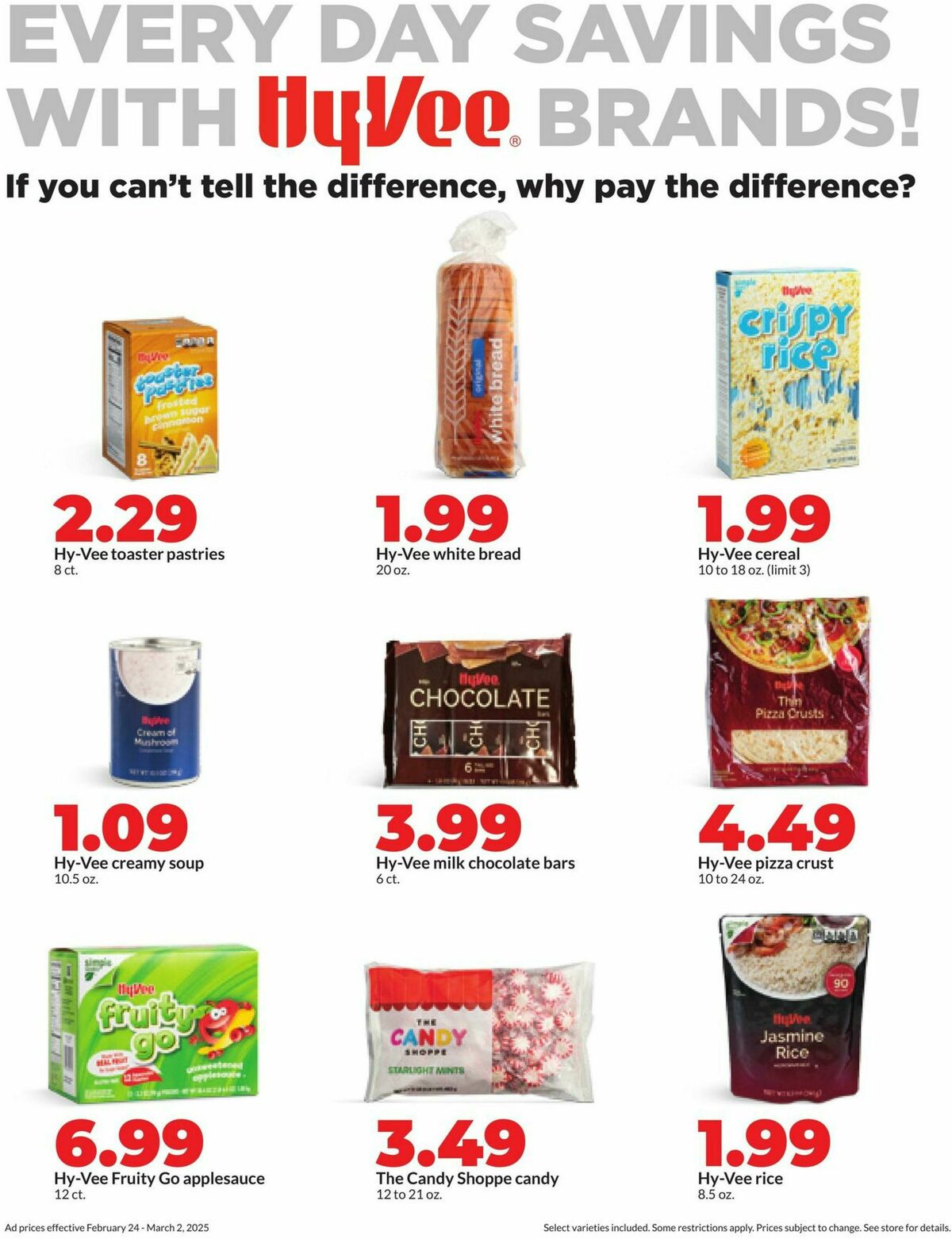 Hy-Vee Weekly Ad from February 24