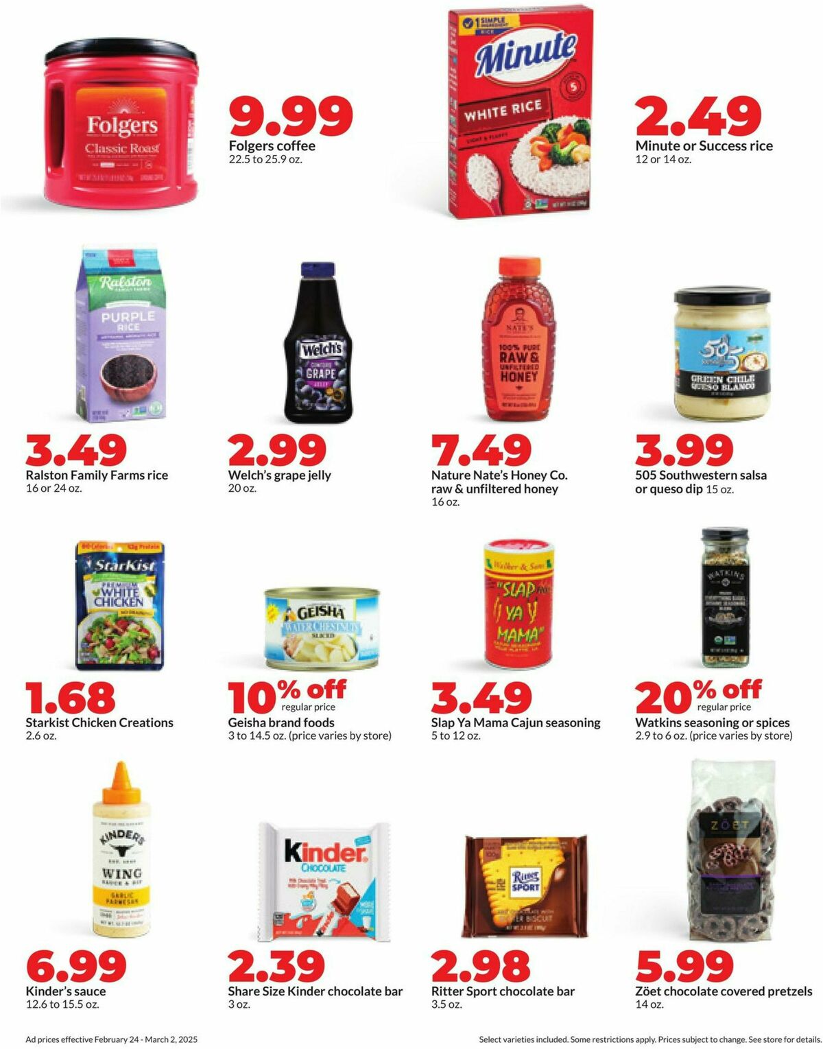 Hy-Vee Weekly Ad from February 24