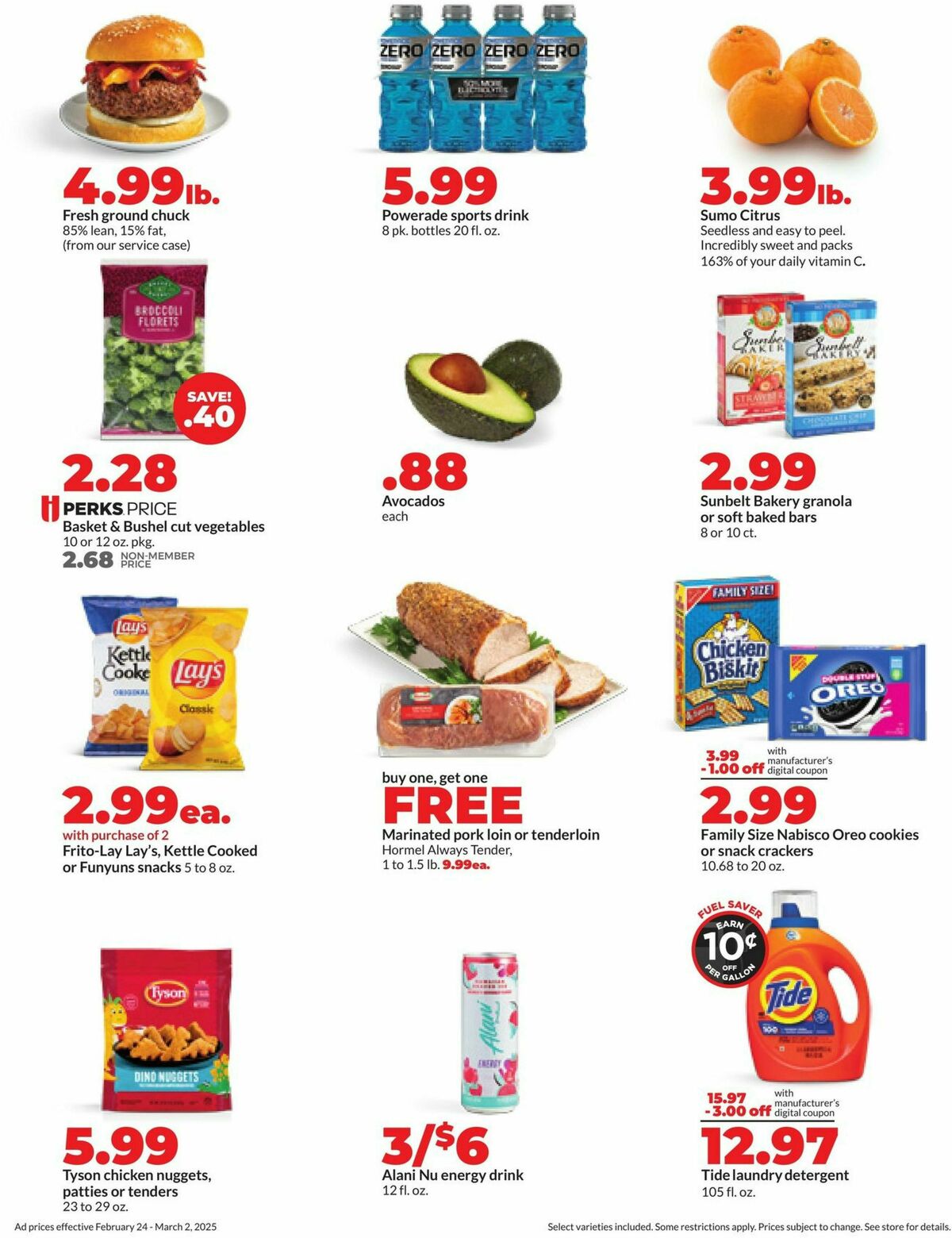 Hy-Vee Weekly Ad from February 24