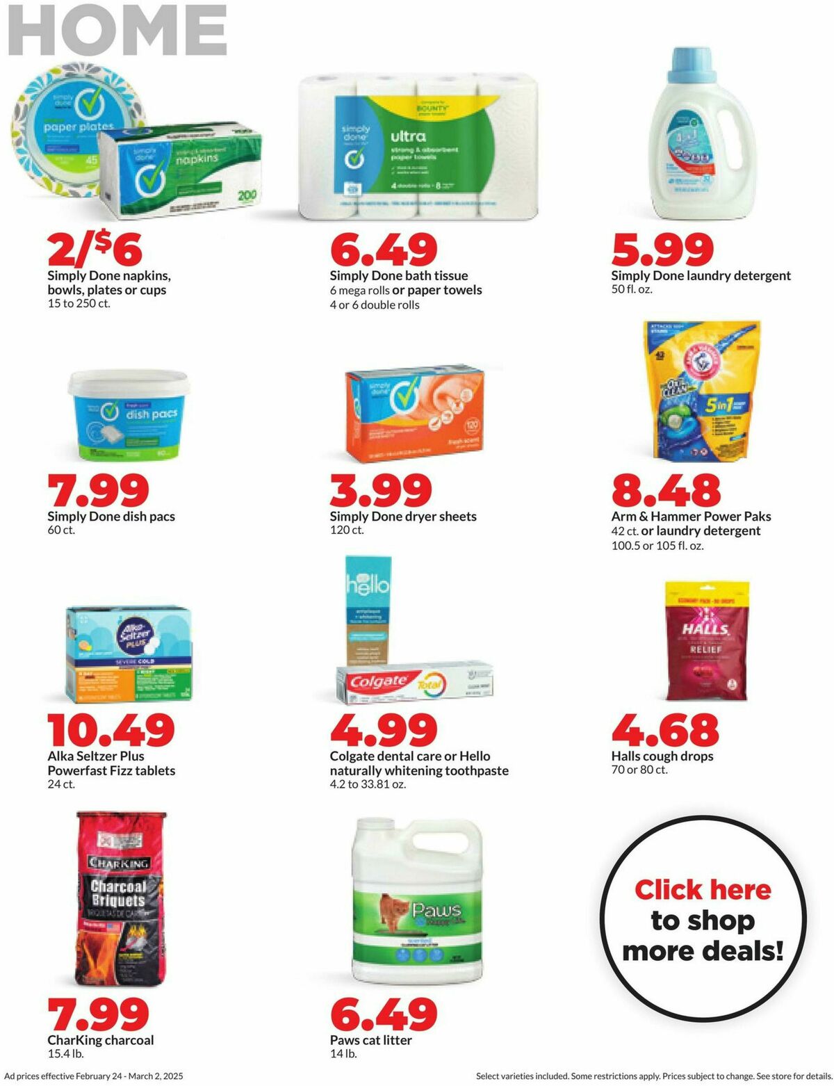 Hy-Vee Weekly Ad from February 24