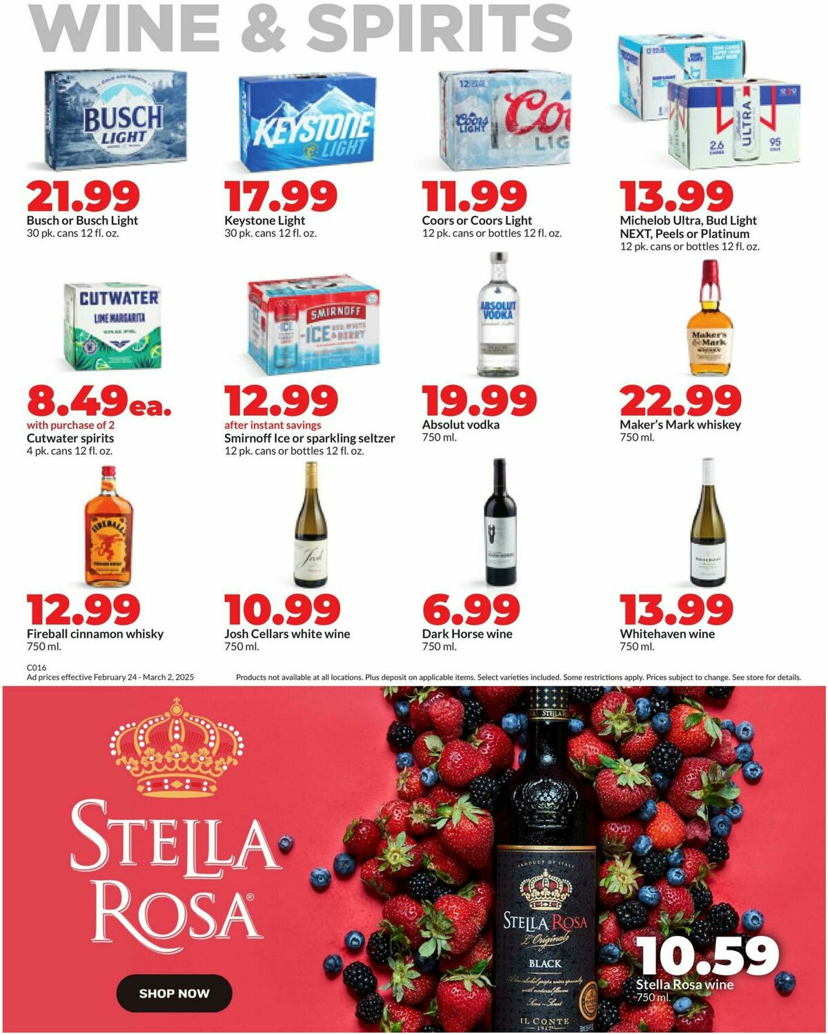 Hy-Vee Weekly Ad from February 24