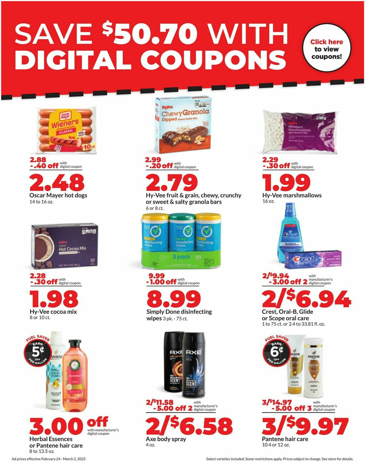 Hy-Vee Weekly Ad from February 24