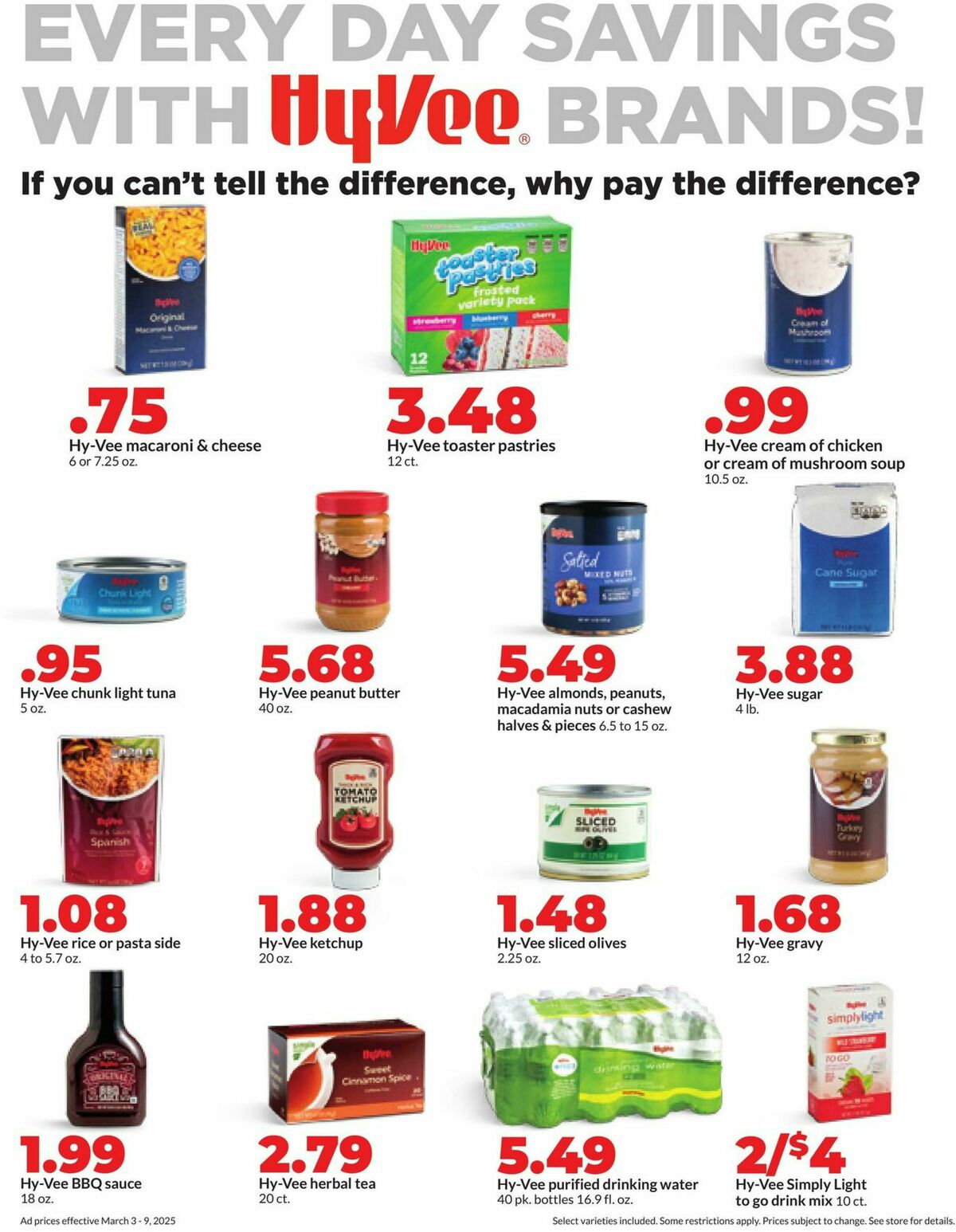 Hy-Vee Weekly Ad from March 3