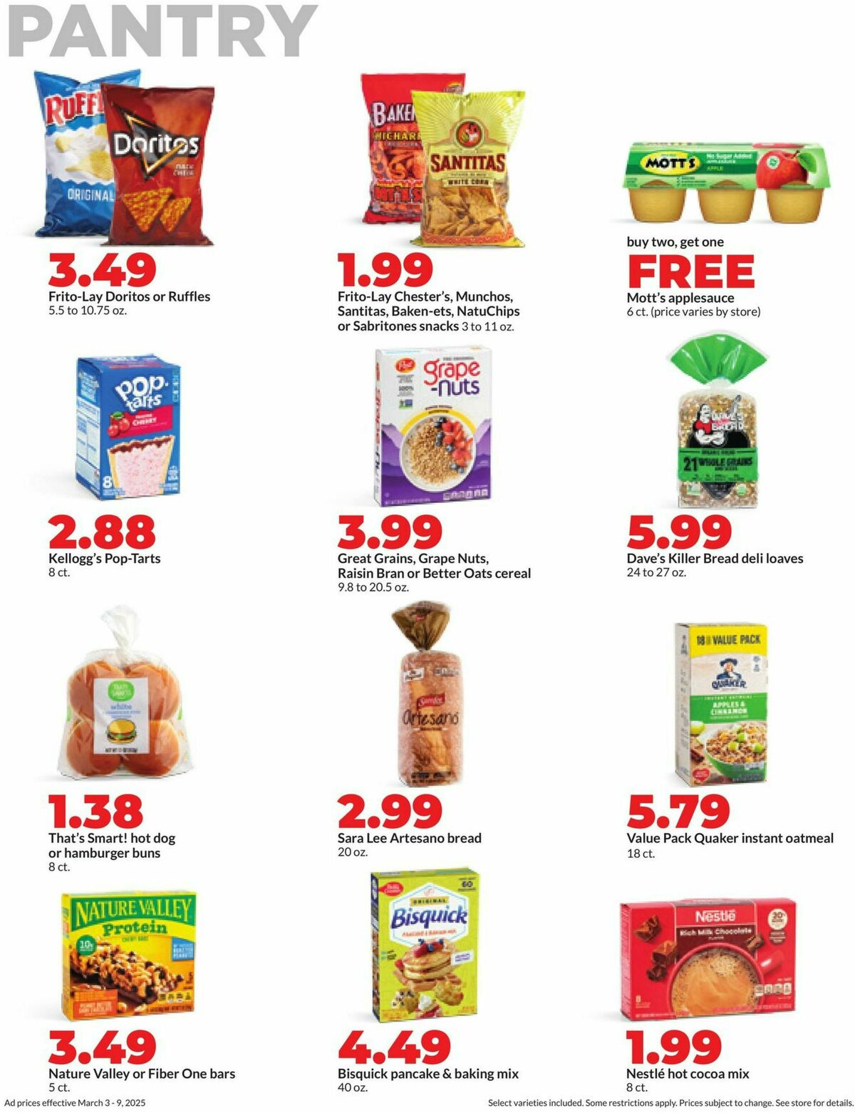 Hy-Vee Weekly Ad from March 3