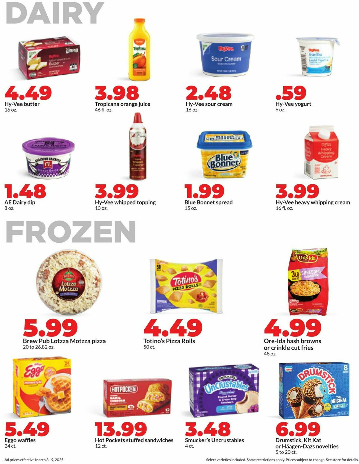 Hy-Vee Weekly Ad from March 3