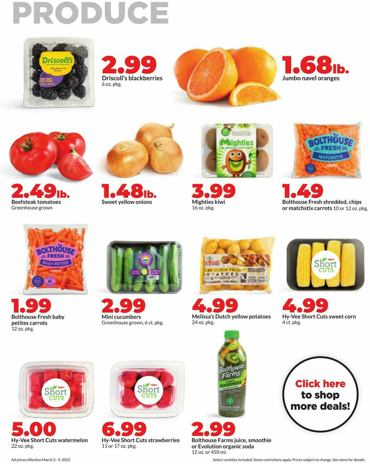 Hy-Vee Weekly Ad from March 3
