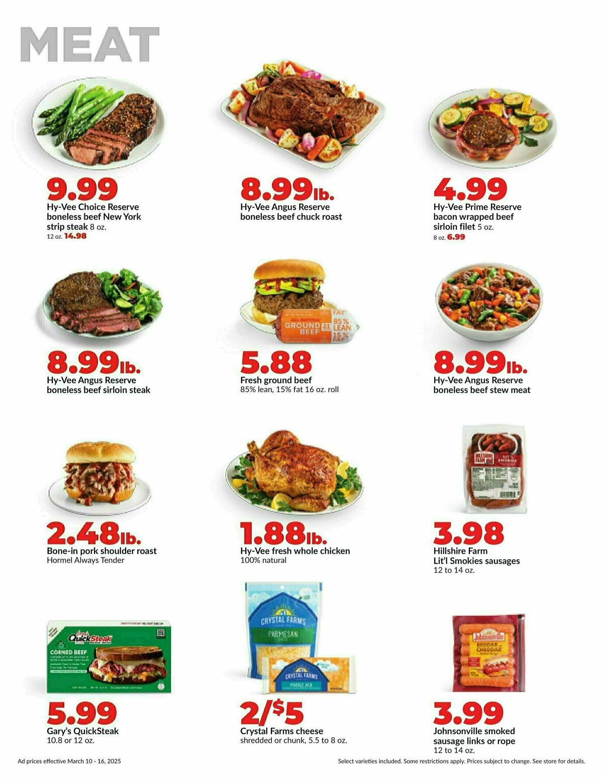 Hy-Vee Weekly Ad from March 10