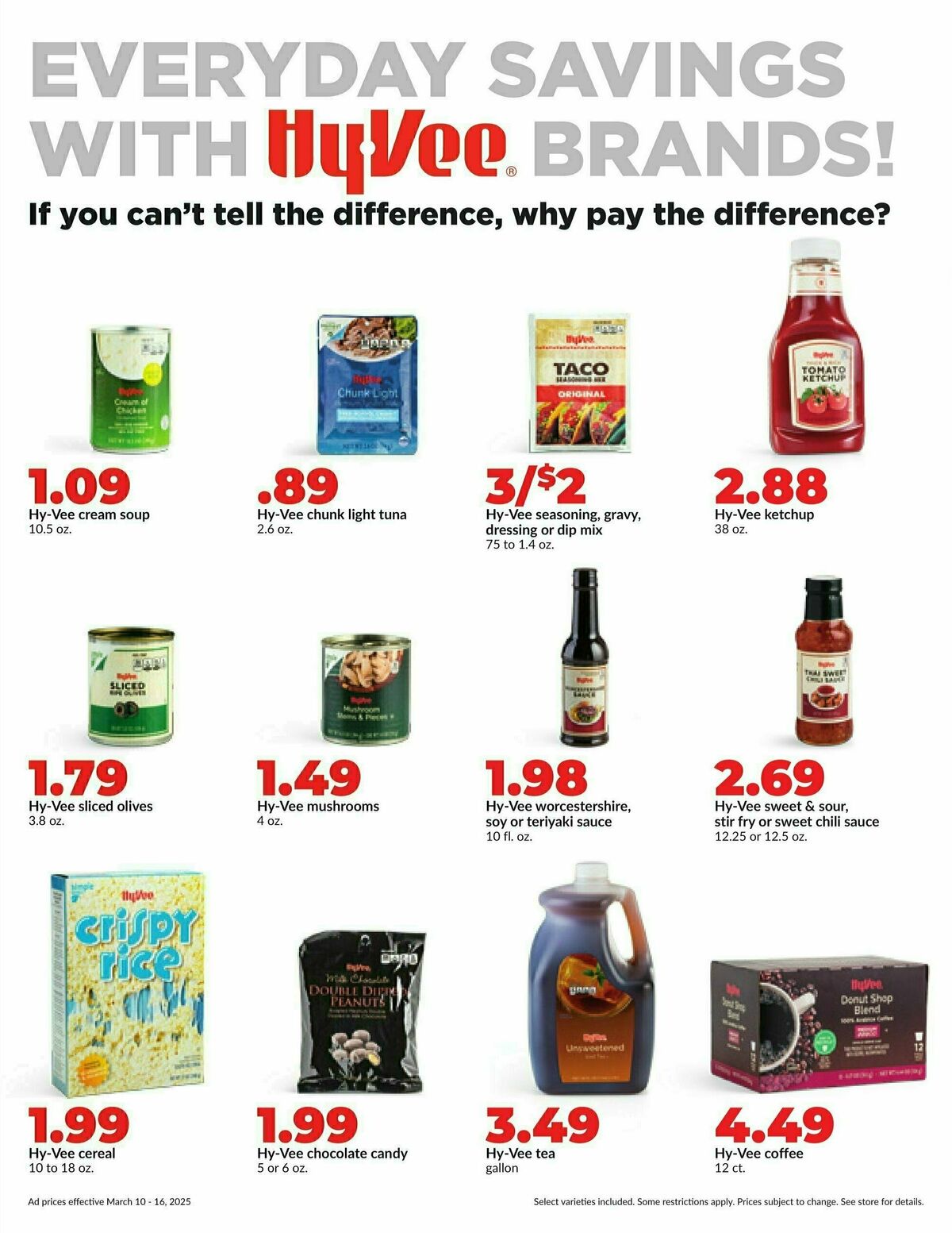 Hy-Vee Weekly Ad from March 10