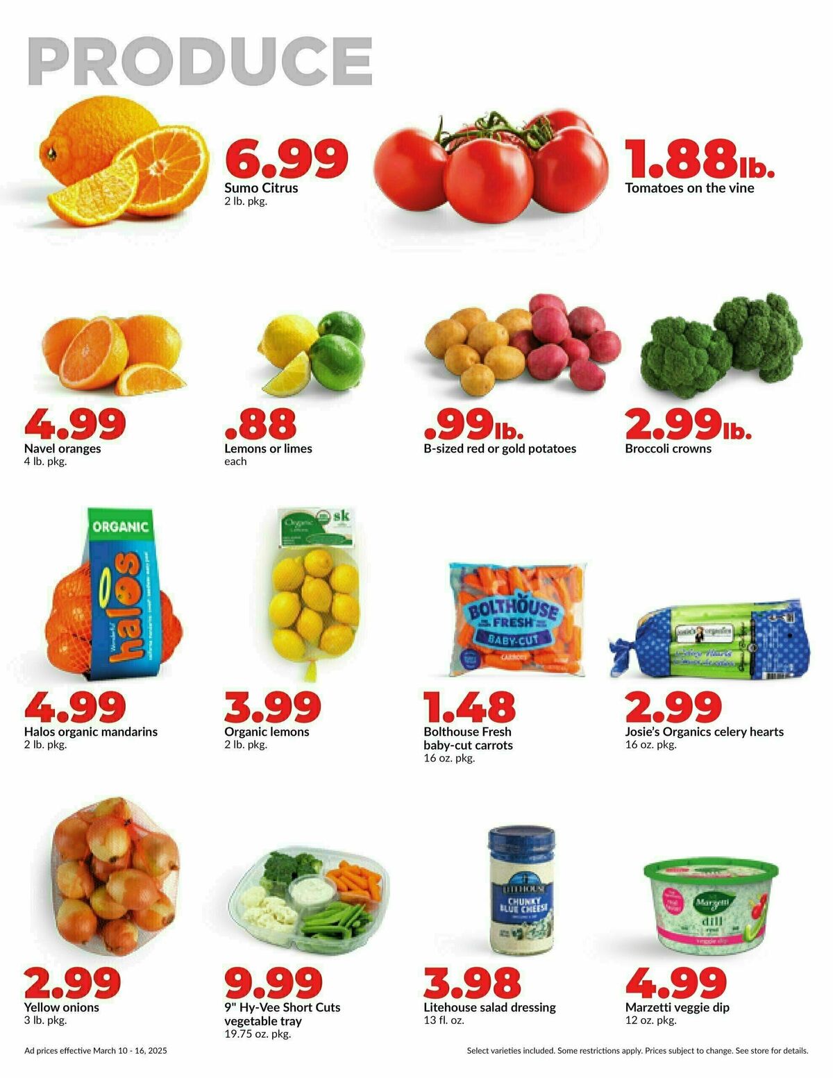 Hy-Vee Weekly Ad from March 10