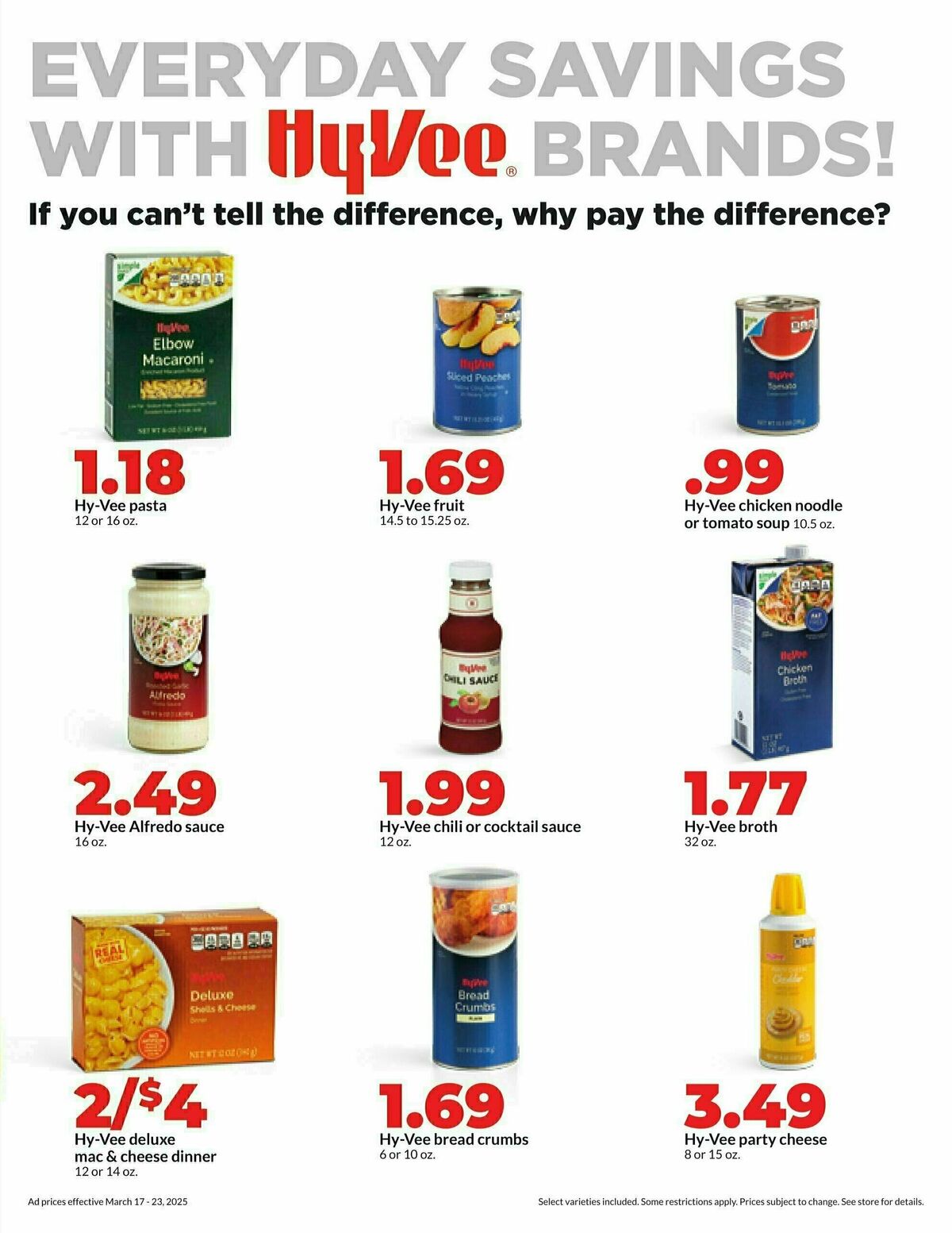 Hy-Vee Weekly Ad from March 17