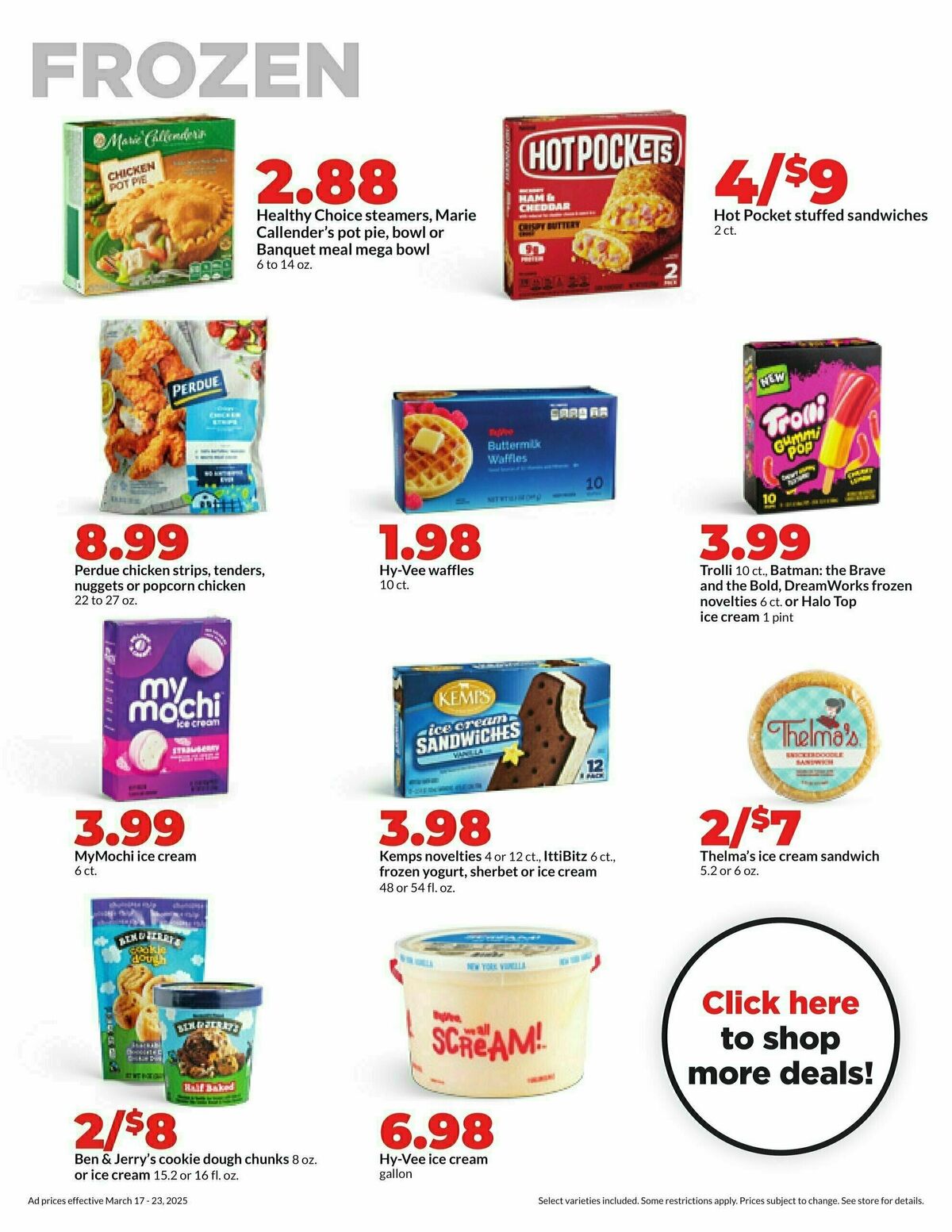 Hy-Vee Weekly Ad from March 17
