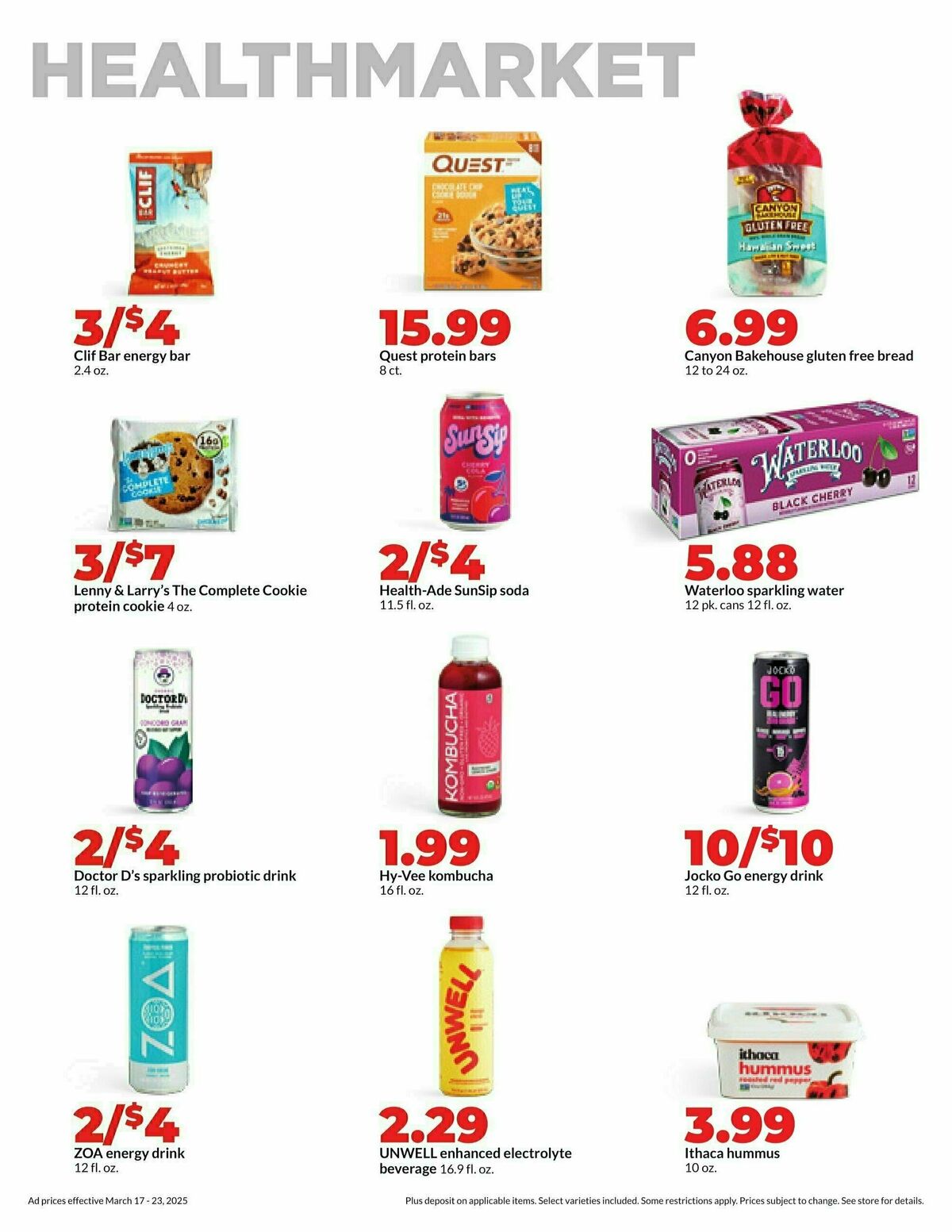 Hy-Vee Weekly Ad from March 17